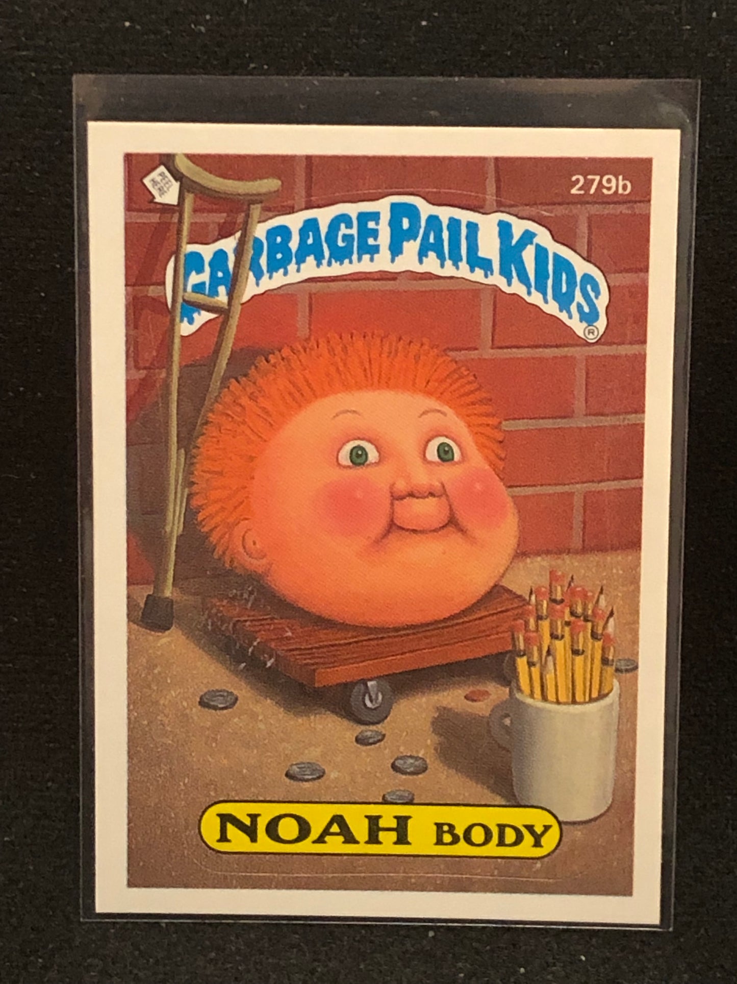 Garbage Pail Kids Original Series 7 (os7) 279b Noah Body