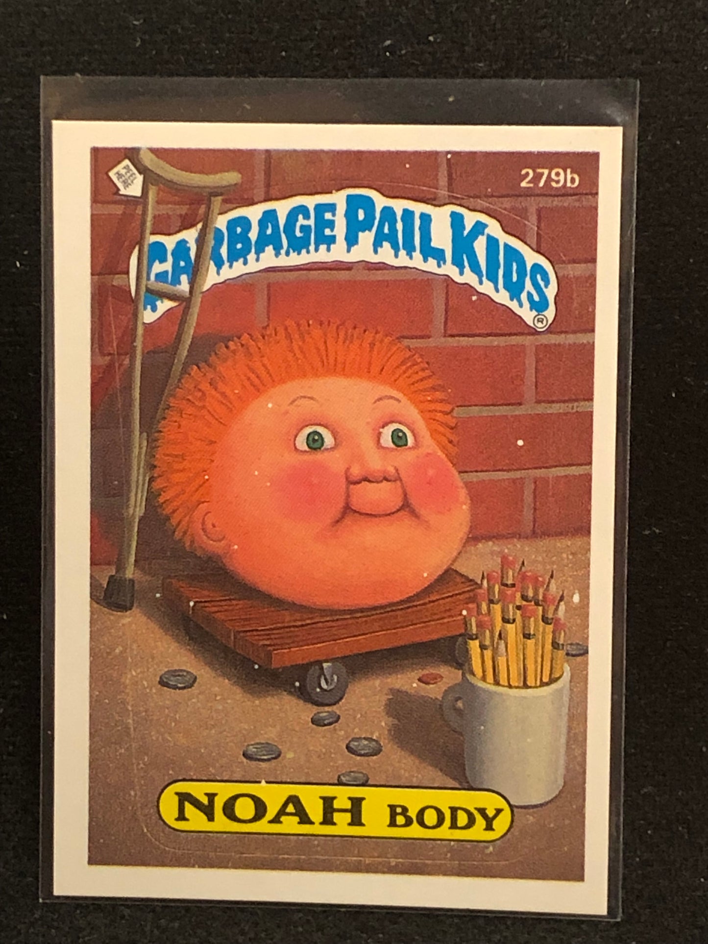 Garbage Pail Kids Original Series 7 (os7) 279b Noah Body