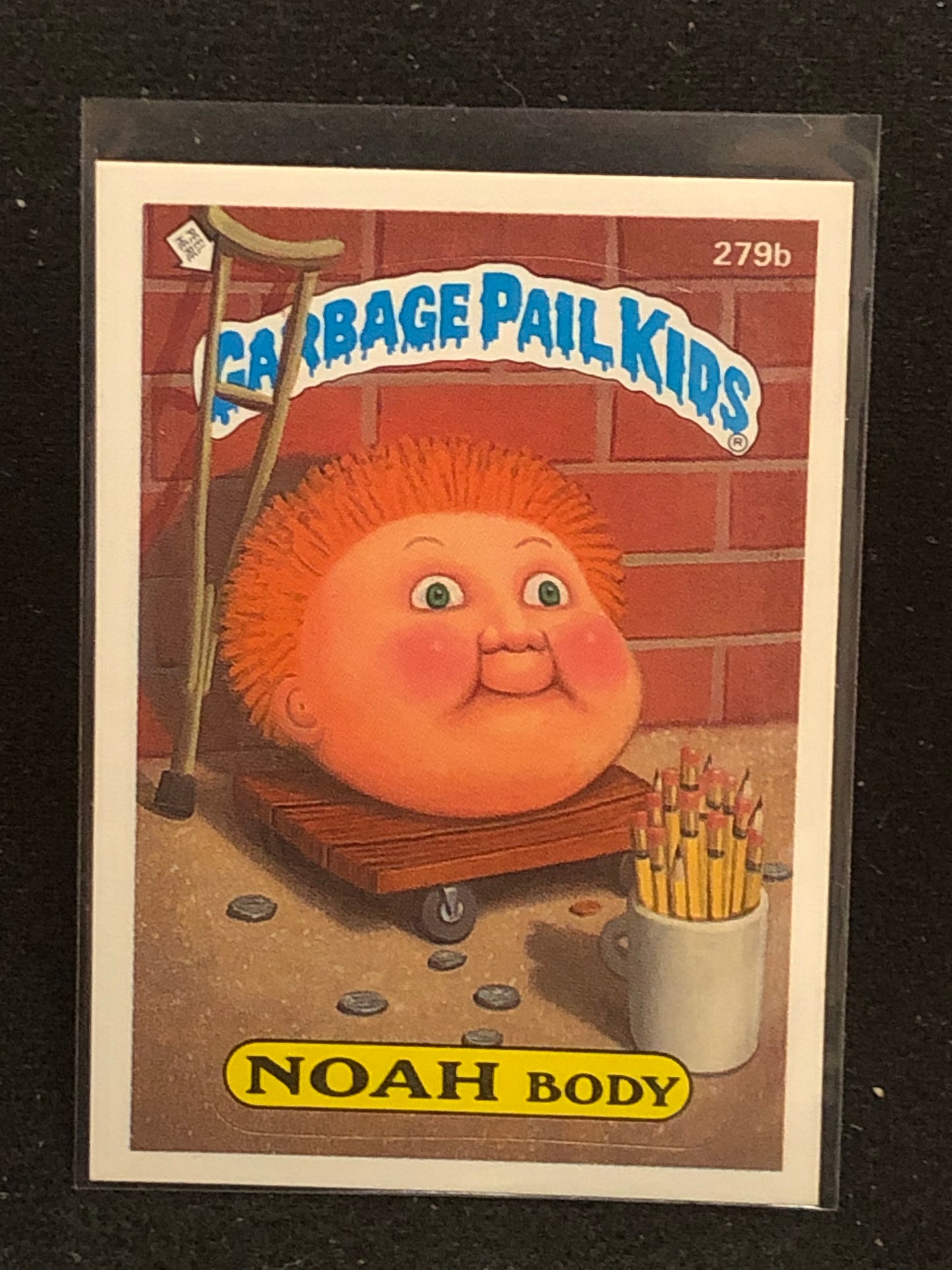 Garbage Pail Kids Original Series 7 (os7) 279b Noah Body