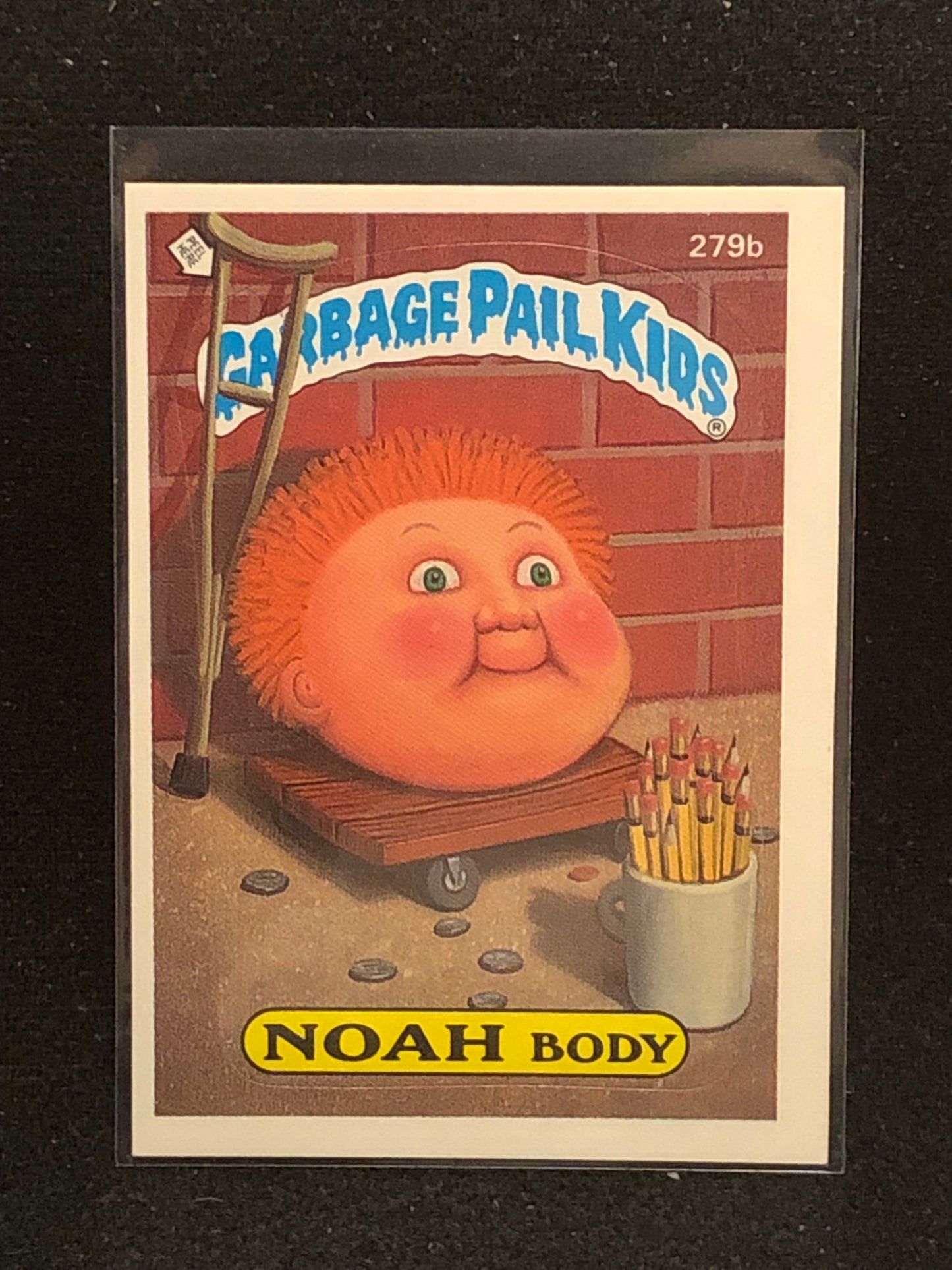 Garbage Pail Kids Original Series 7 (os7) 279b Noah Body