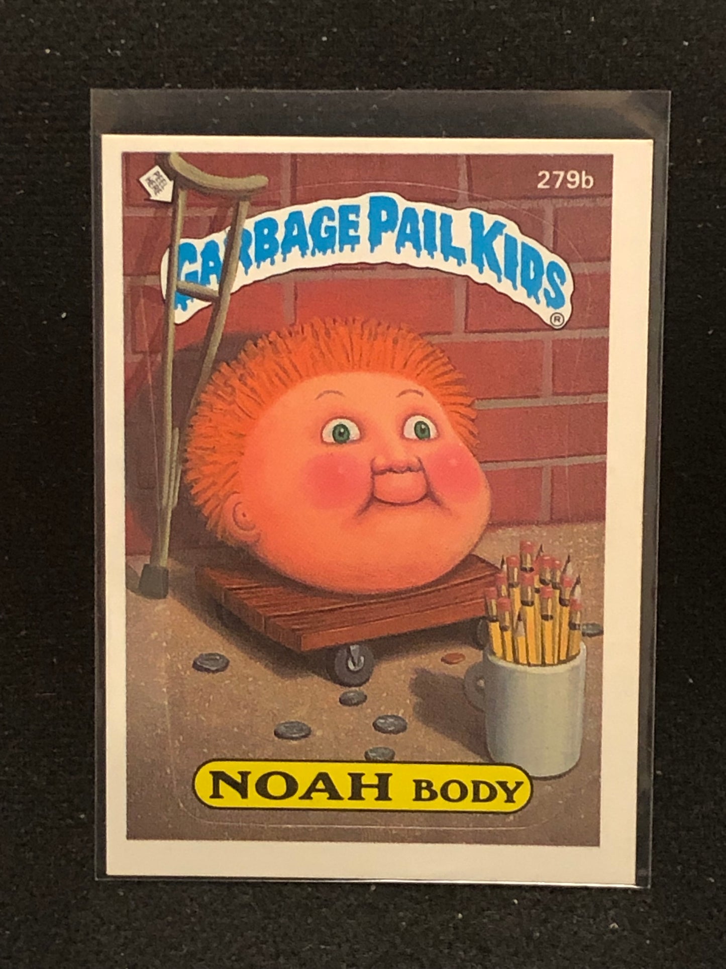 Garbage Pail Kids Original Series 7 (os7) 279b Noah Body