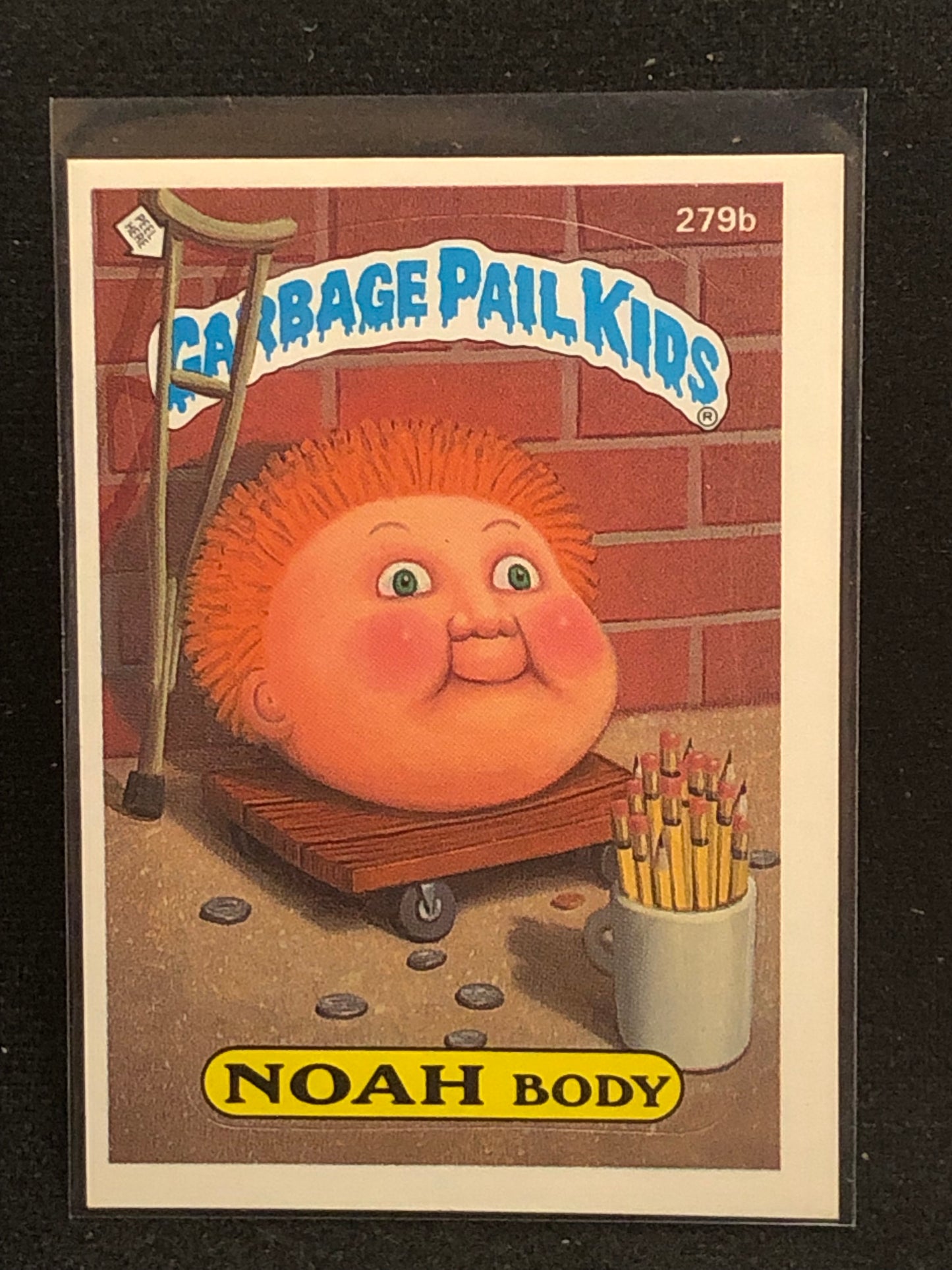 Garbage Pail Kids Original Series 7 (os7) 279b Noah Body