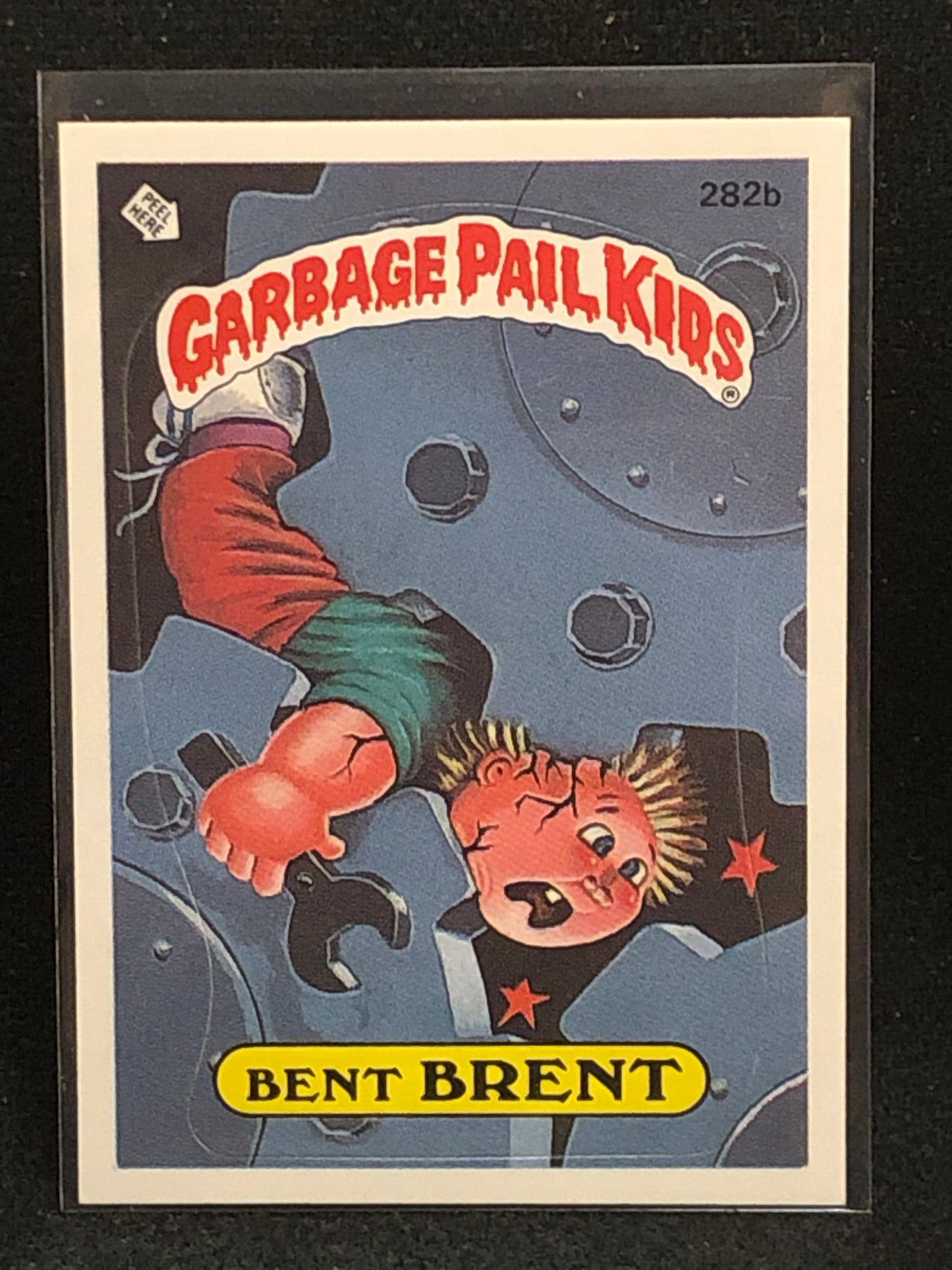 Garbage Pail Kids Original Series 7 (os7) 282b Bent Brent