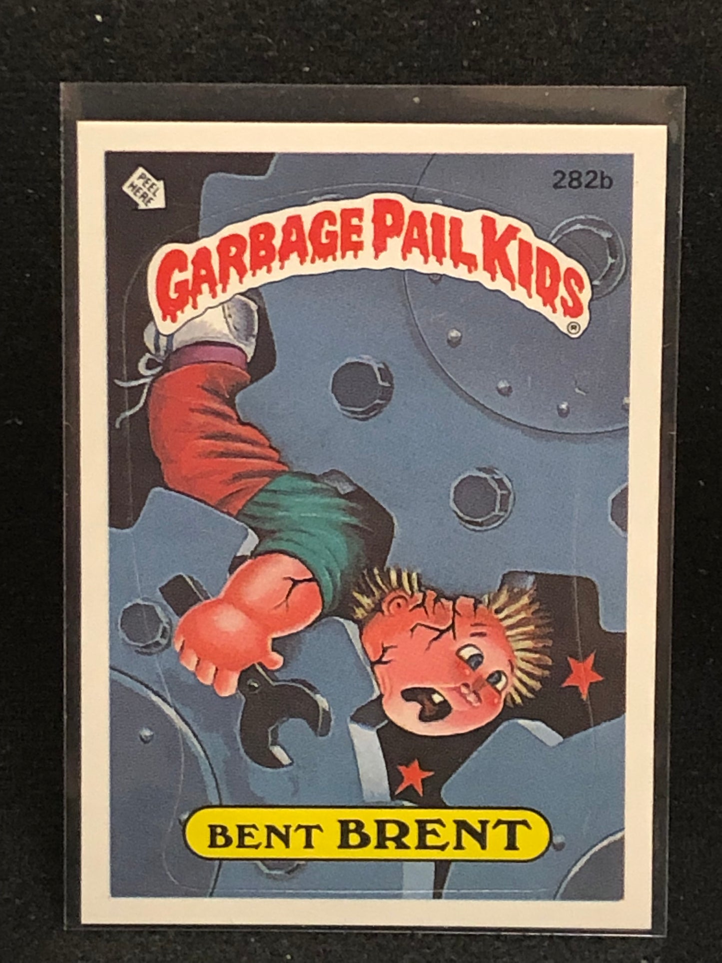 Garbage Pail Kids Original Series 7 (os7) 282b Bent Brent