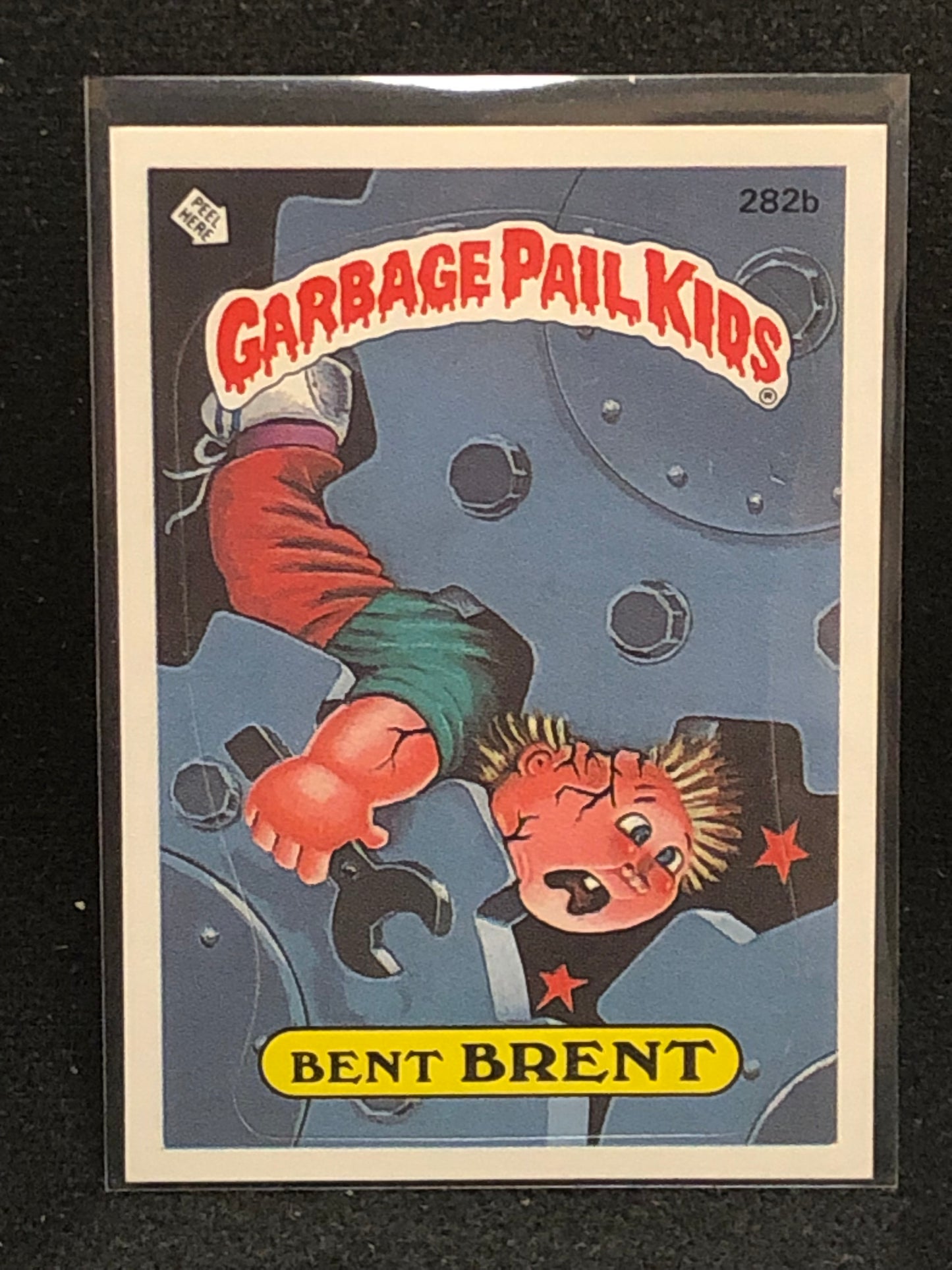 Garbage Pail Kids Original Series 7 (os7) 282b Bent Brent