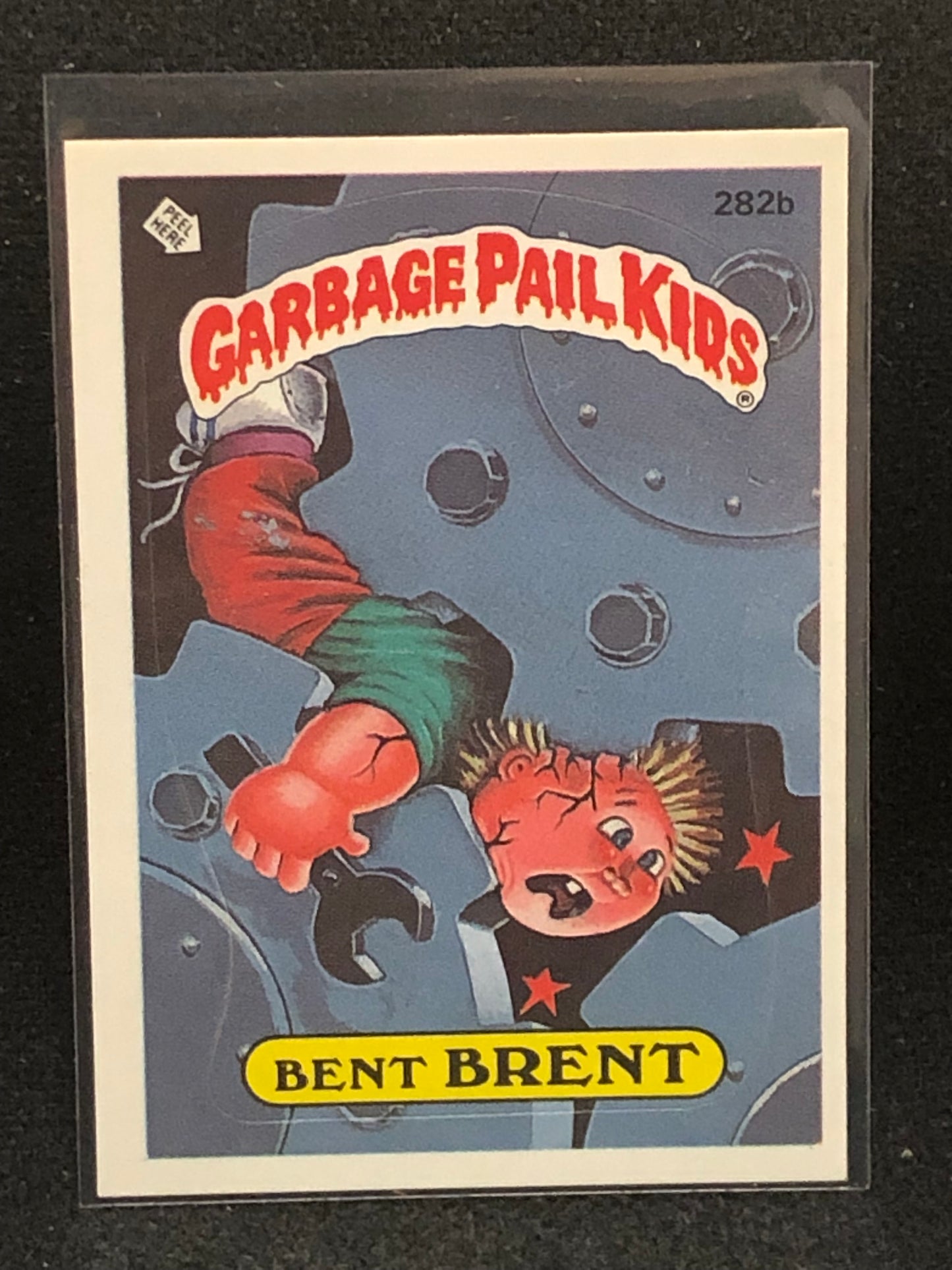 Garbage Pail Kids Original Series 7 (os7) 282b Bent Brent