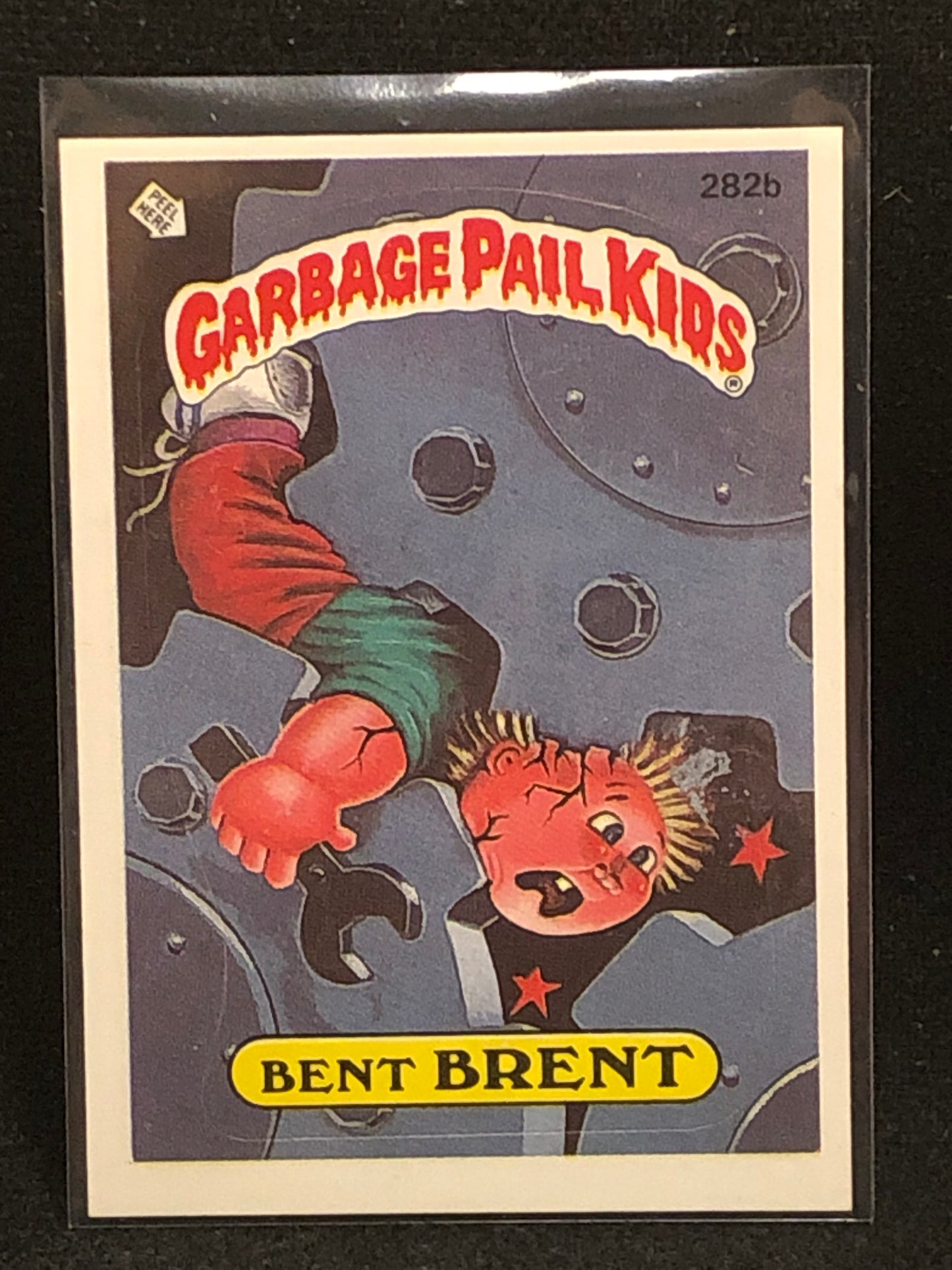 Garbage Pail Kids Original Series 7 (os7) 282b Bent Brent