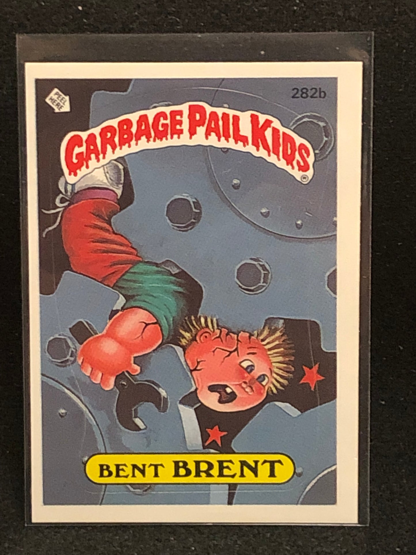 Garbage Pail Kids Original Series 7 (os7) 282b Bent Brent