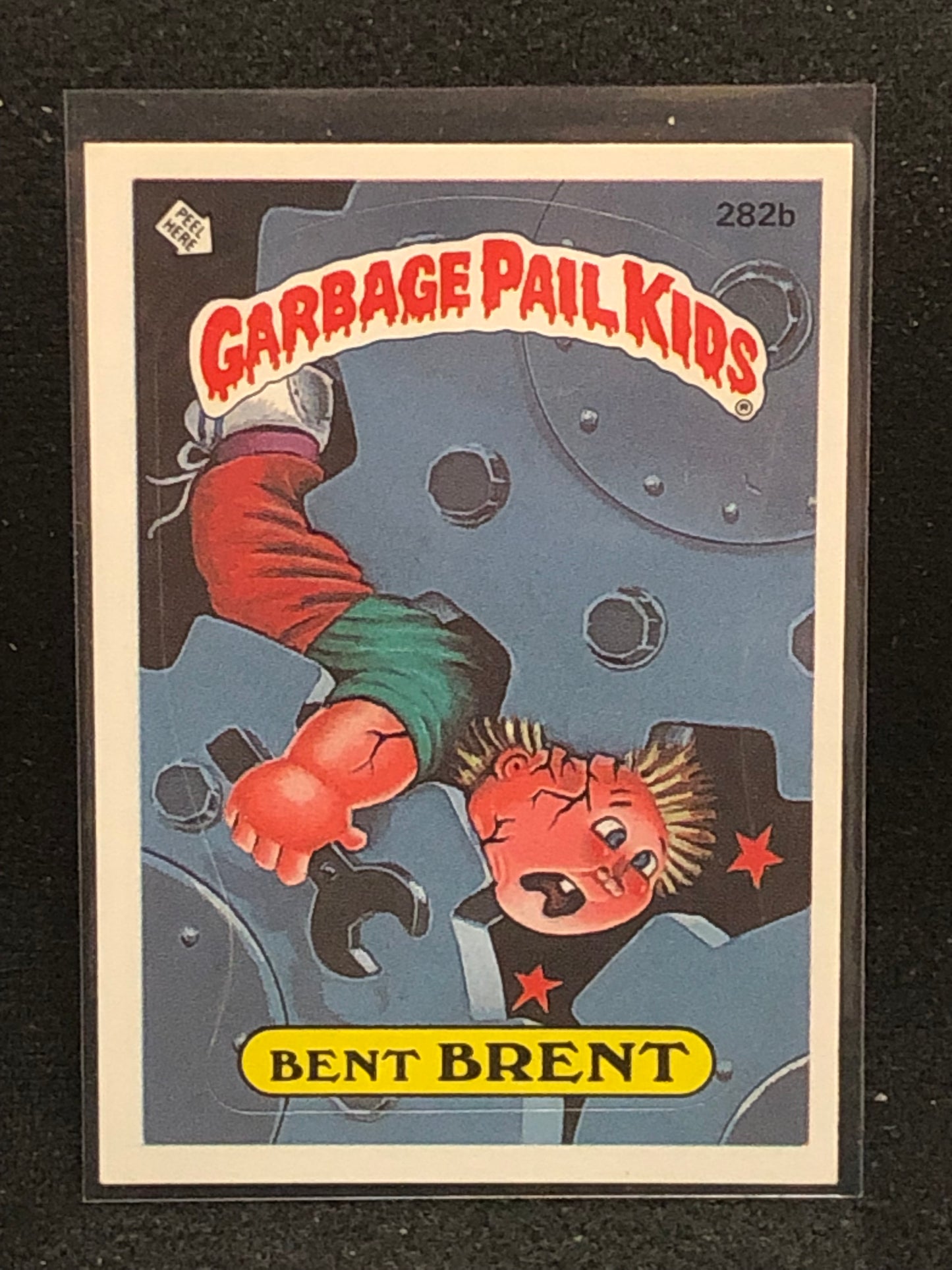 Garbage Pail Kids Original Series 7 (os7) 282b Bent Brent