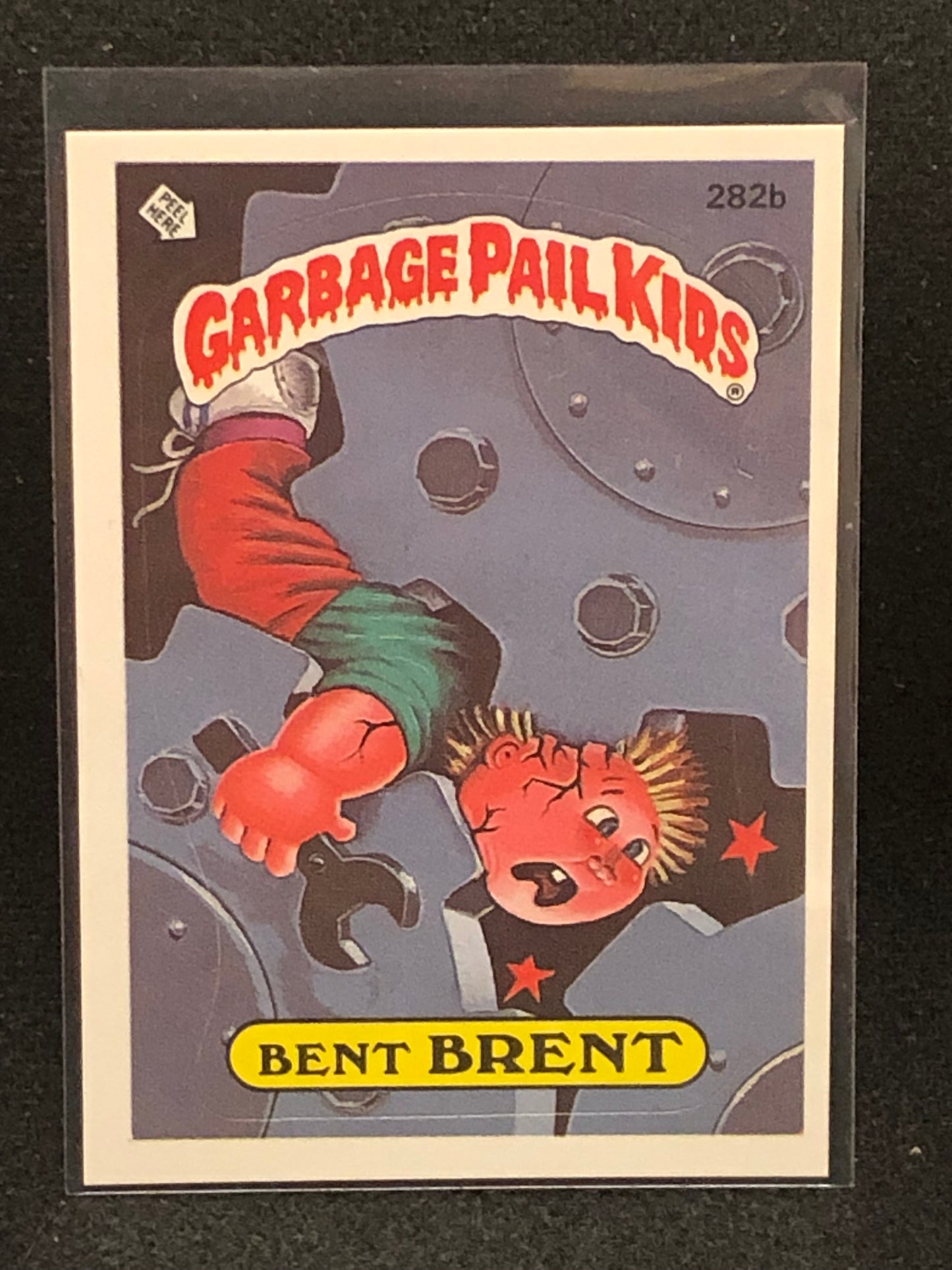 Garbage Pail Kids Original Series 7 (os7) 282b Bent Brent