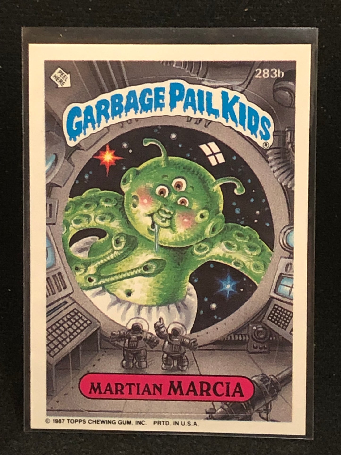 Garbage Pail Kids Original Series 7 (os7) 283b Martian Marcia