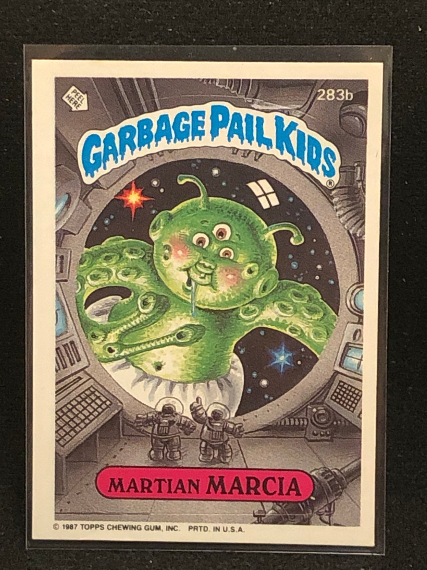 Garbage Pail Kids Original Series 7 (os7) 283b Martian Marcia