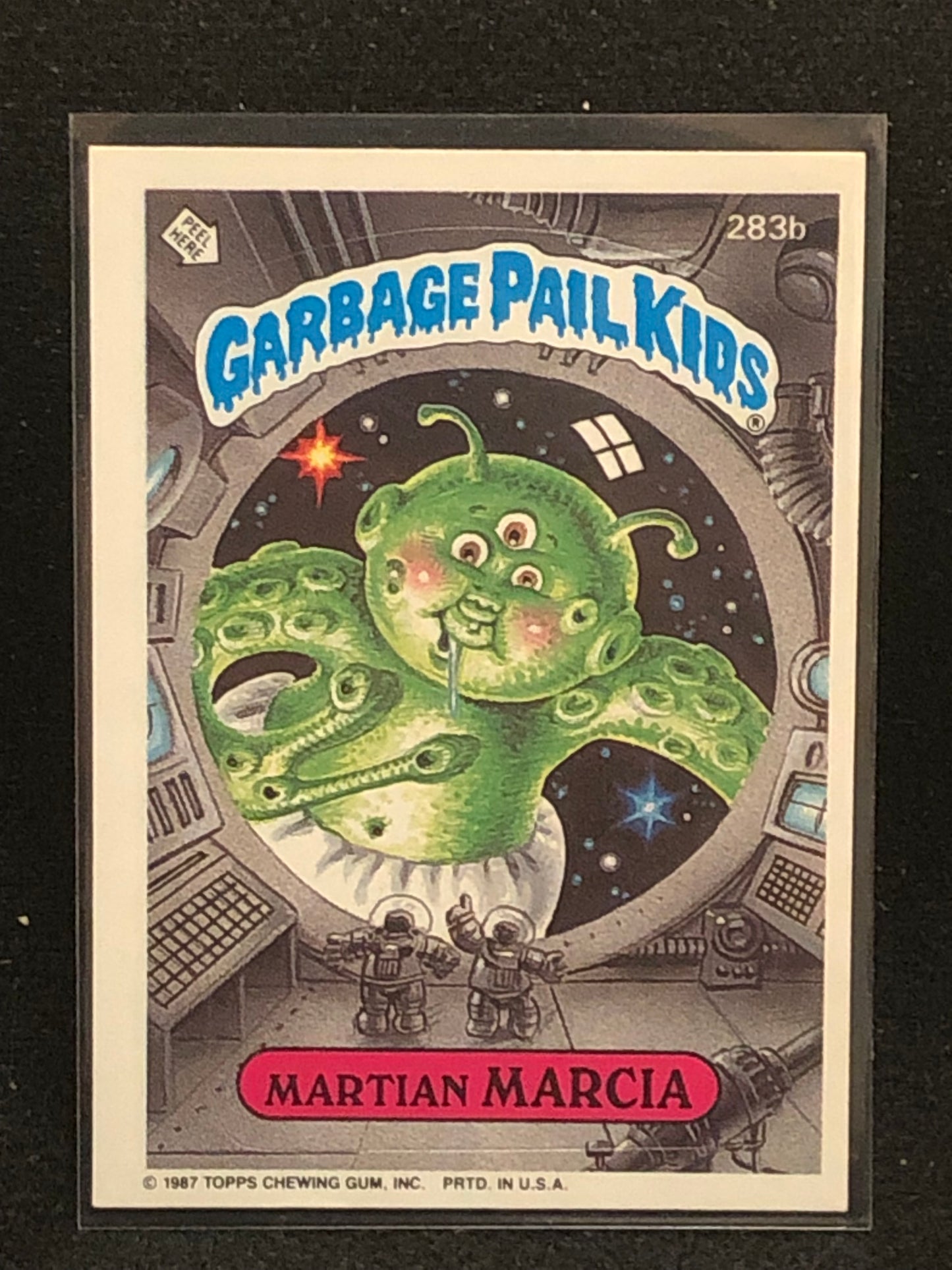 Garbage Pail Kids Original Series 7 (os7) 283b Martian Marcia