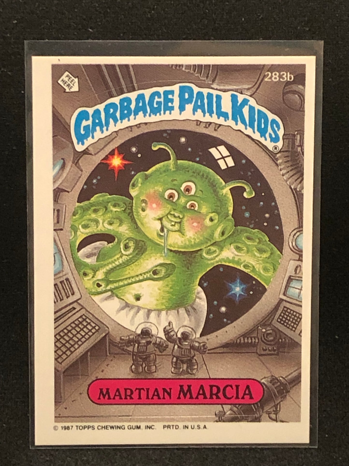 Garbage Pail Kids Original Series 7 (os7) 283b Martian Marcia