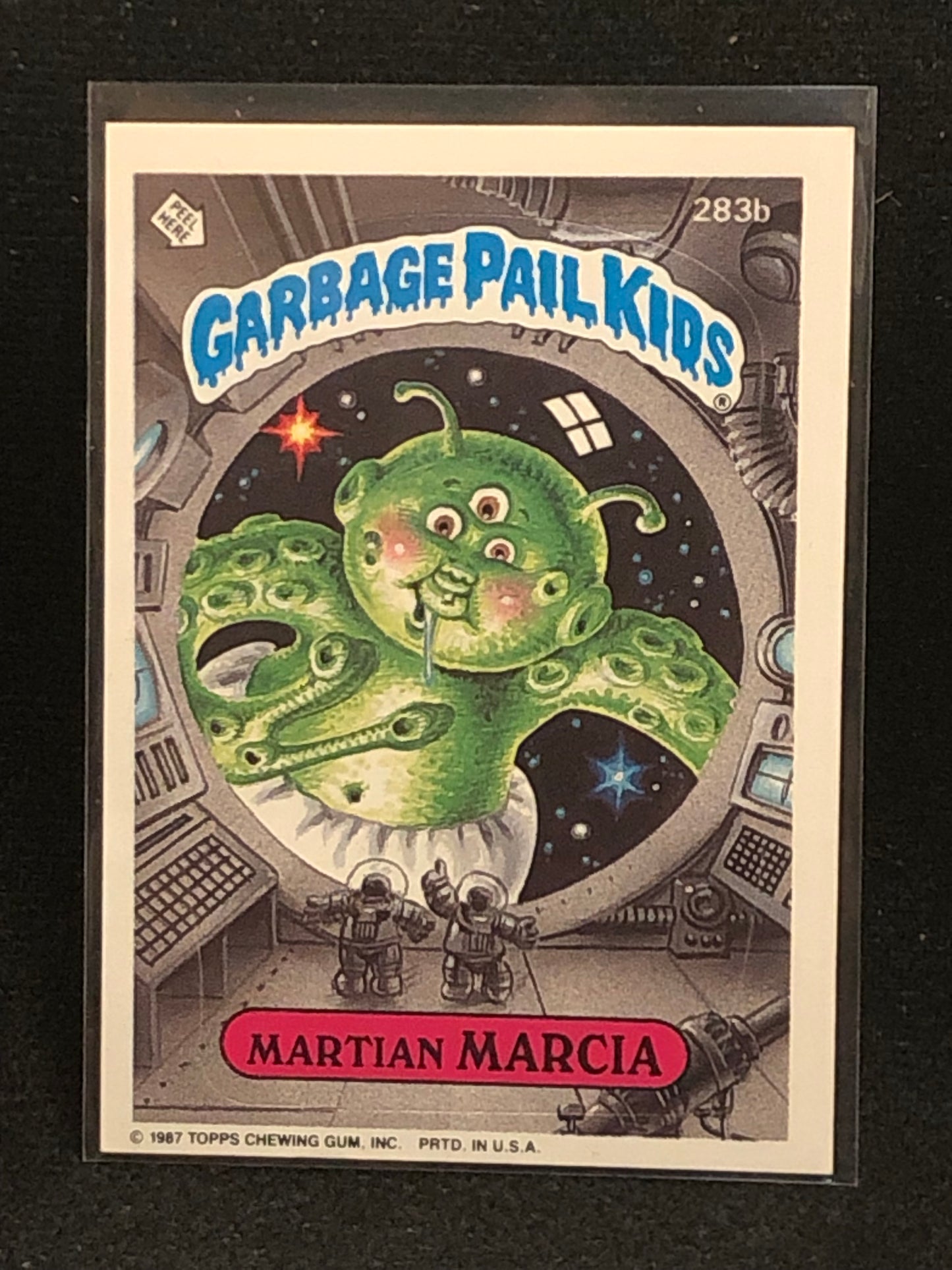 Garbage Pail Kids Original Series 7 (os7) 283b Martian Marcia