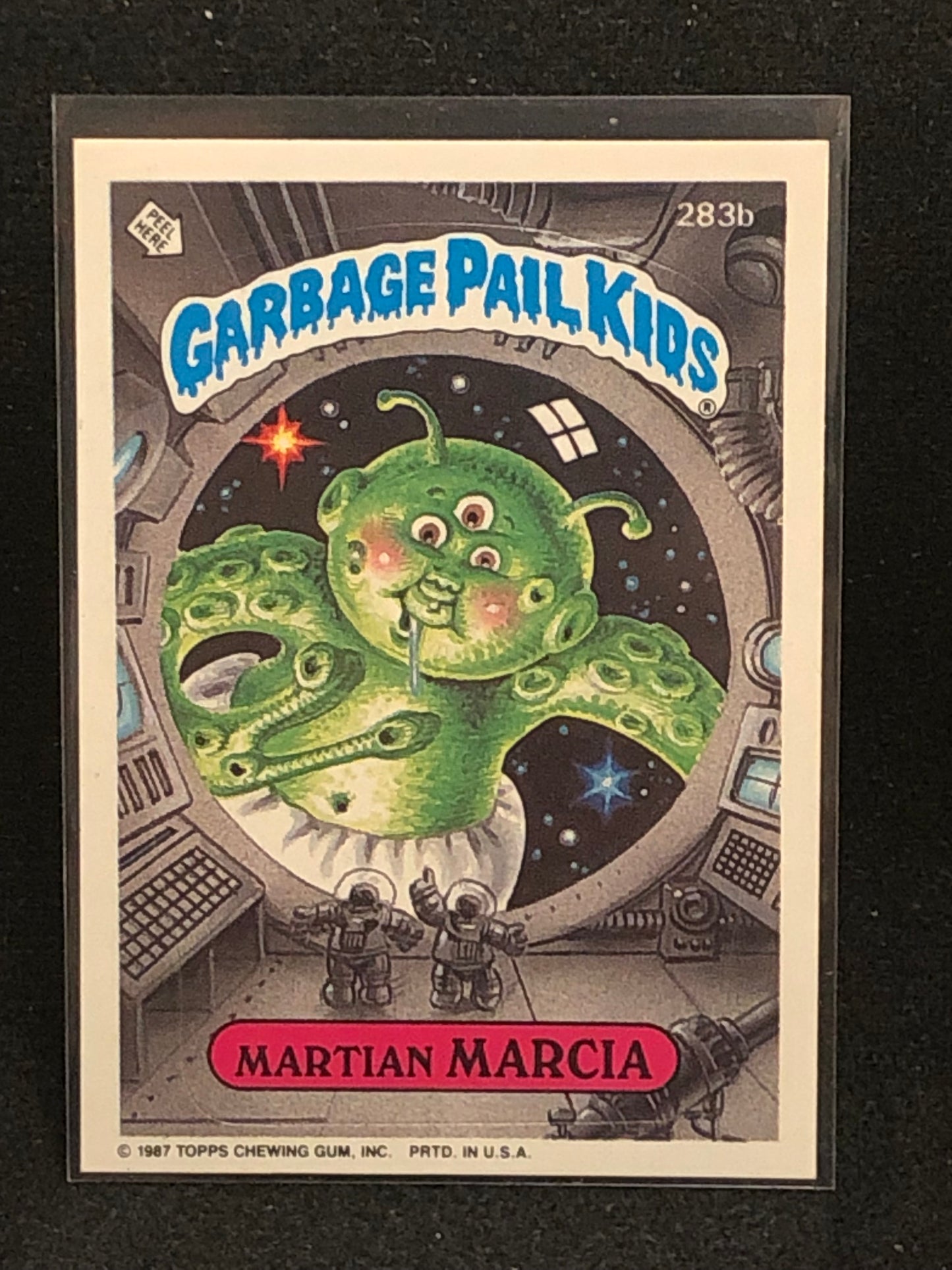 Garbage Pail Kids Original Series 7 (os7) 283b Martian Marcia