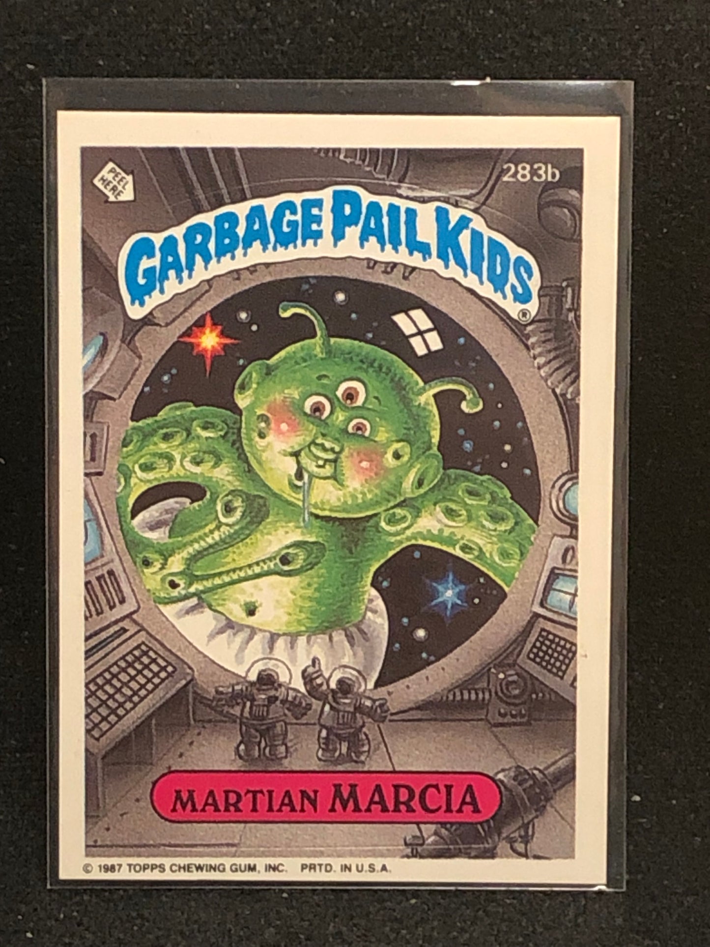 Garbage Pail Kids Original Series 7 (os7) 283b Martian Marcia