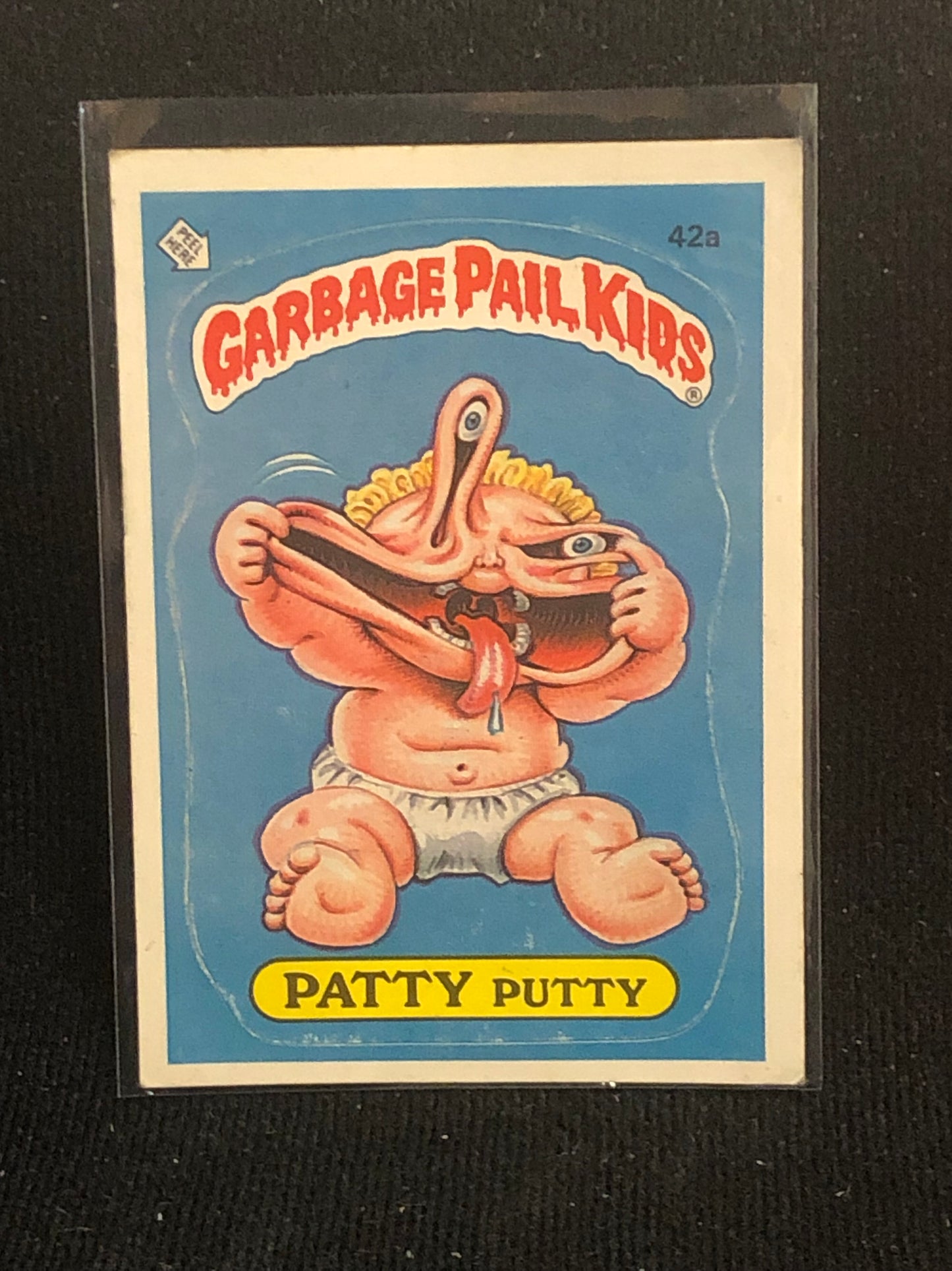 Garbage Pail Kids Original Series 2 (os2) 42a Patty Putty