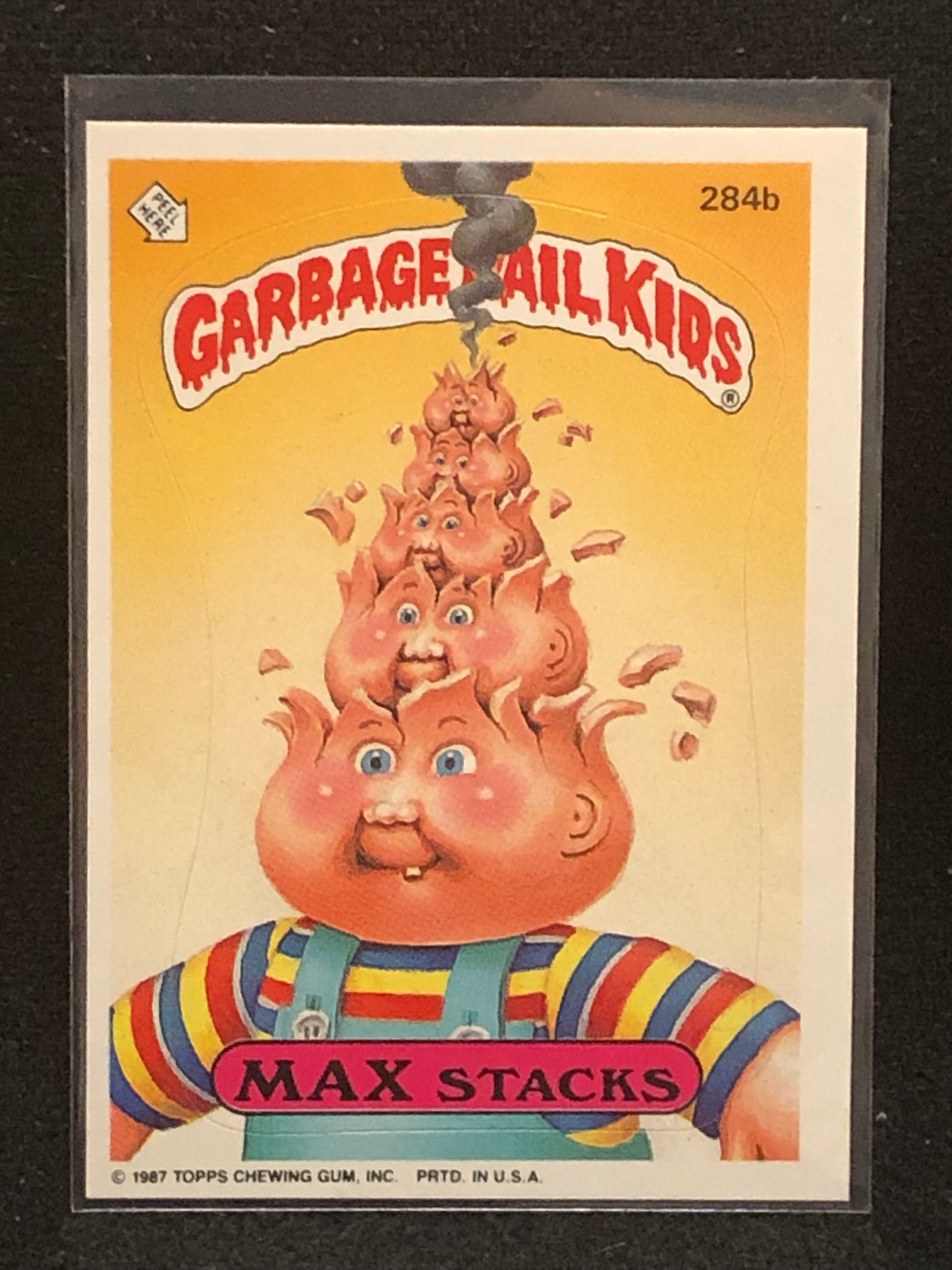 Garbage Pail Kids Original Series 7 (os7) 284b Max Stacks