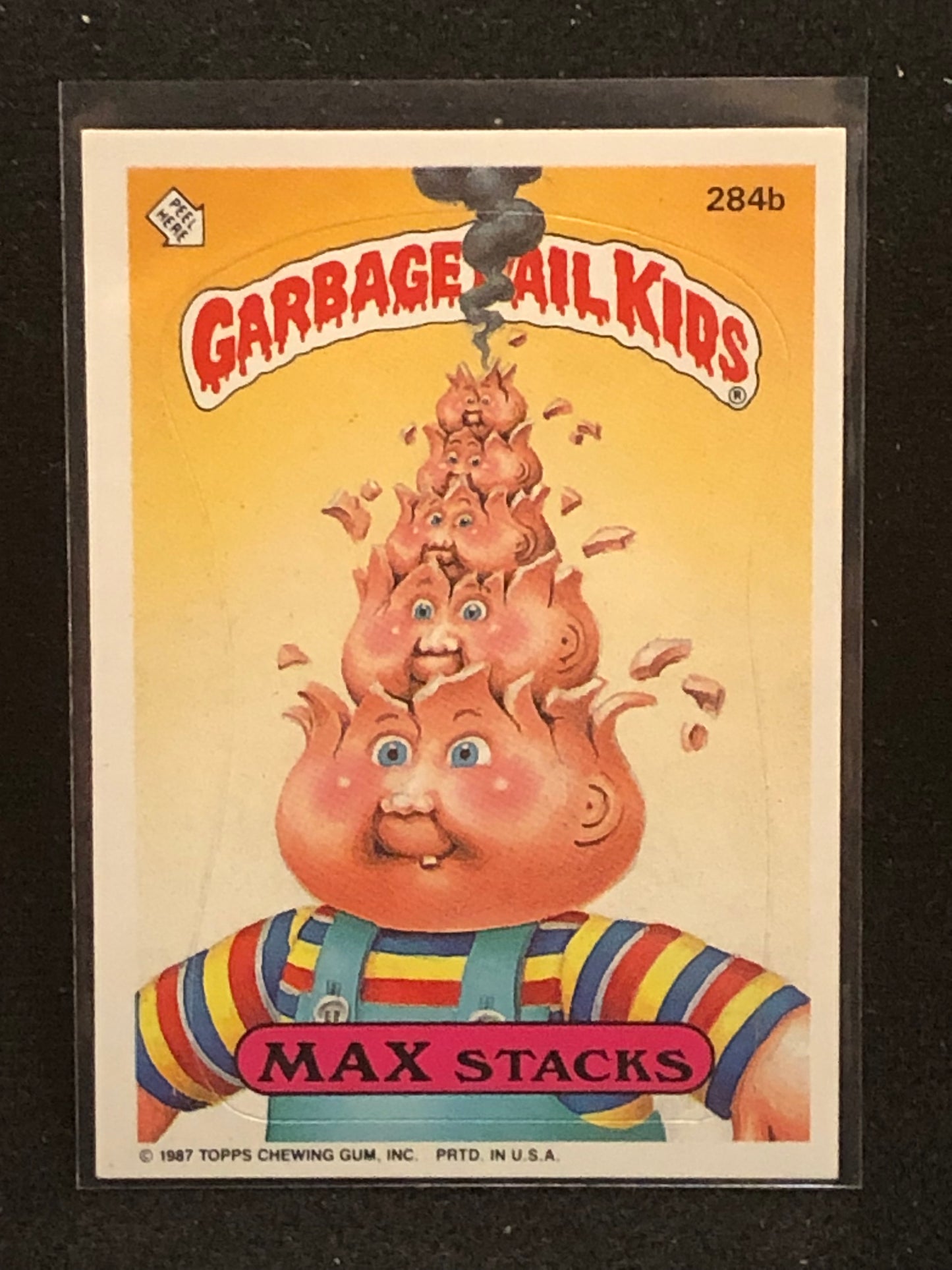 Garbage Pail Kids Original Series 7 (os7) 284b Max Stacks