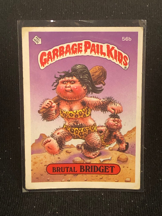 Garbage Pail Kids Original Series 2 (os2) 56b Brutal Bridget