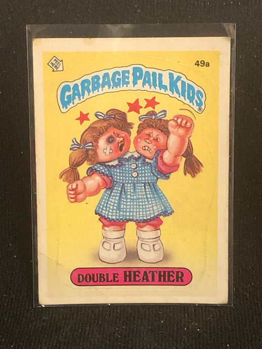 Garbage Pail Kids Original Series 2 (os2) 49a Double Heather