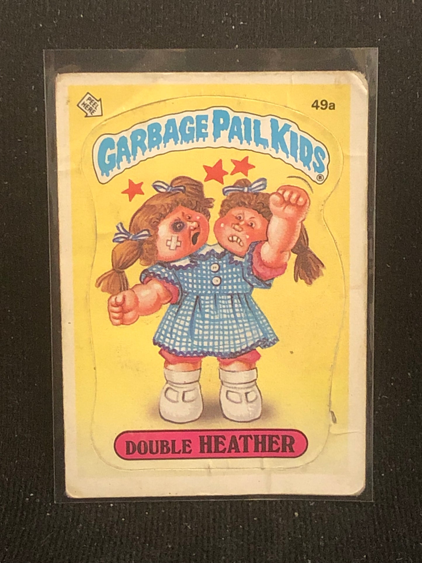 Garbage Pail Kids Original Series 2 (os2) 49a Double Heather