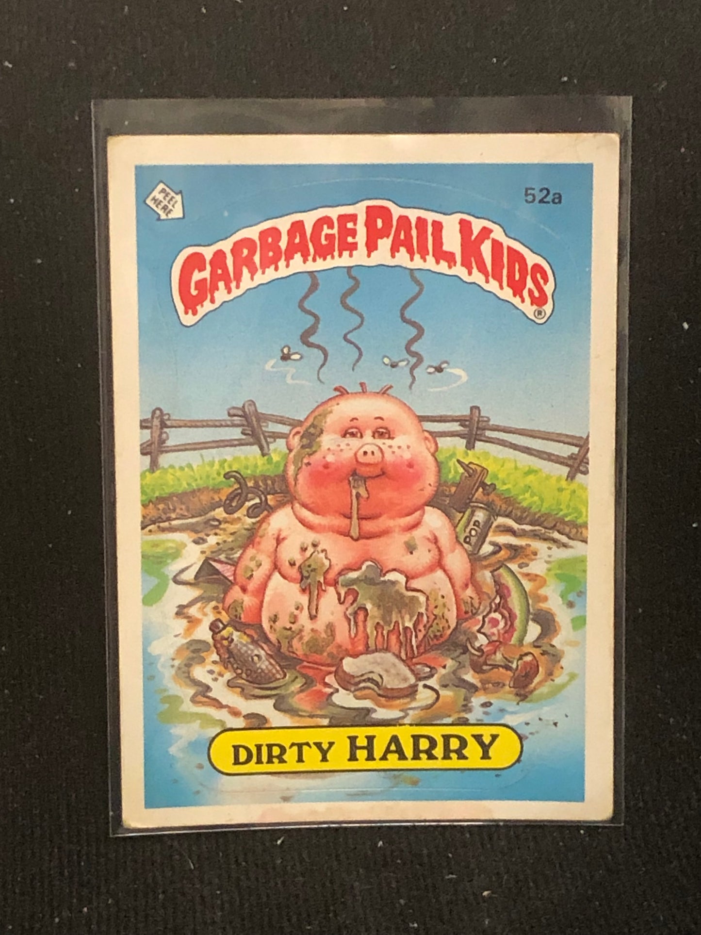 Garbage Pail Kids Original Series 2 (os2) 52a Dirty Harry