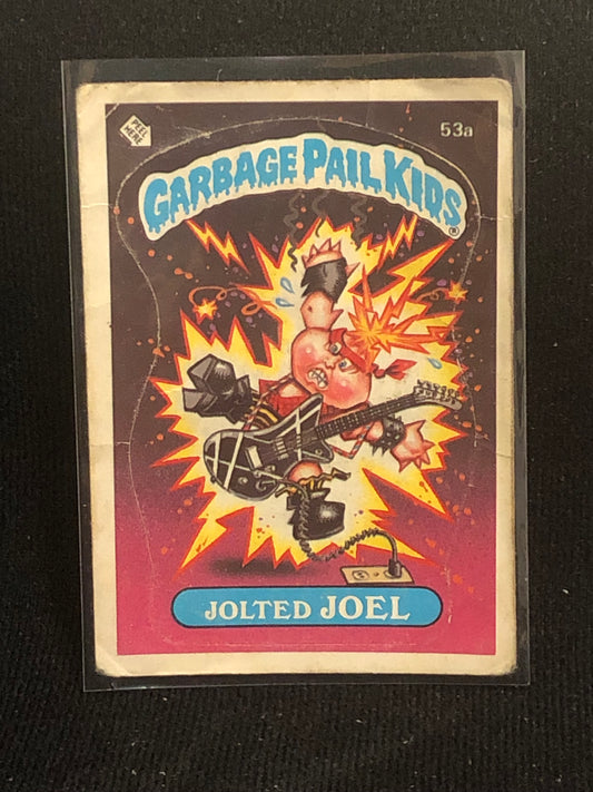 Garbage Pail Kids Original Series 2 (os2) 53a Jolted Joel