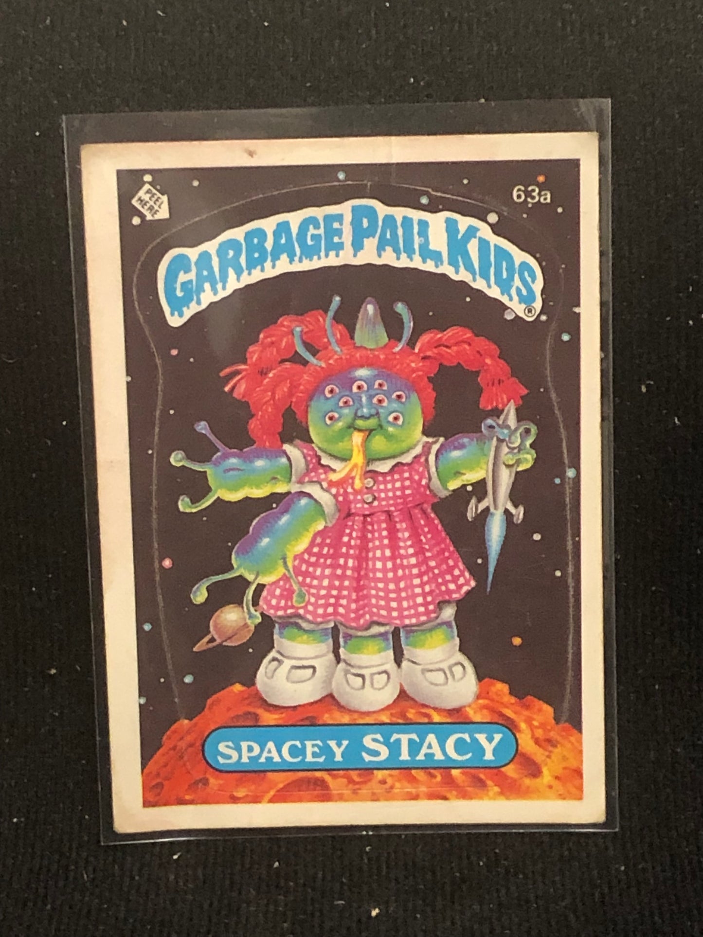 Garbage Pail Kids Original Series 2 (os2) 63a Spacey Stacy