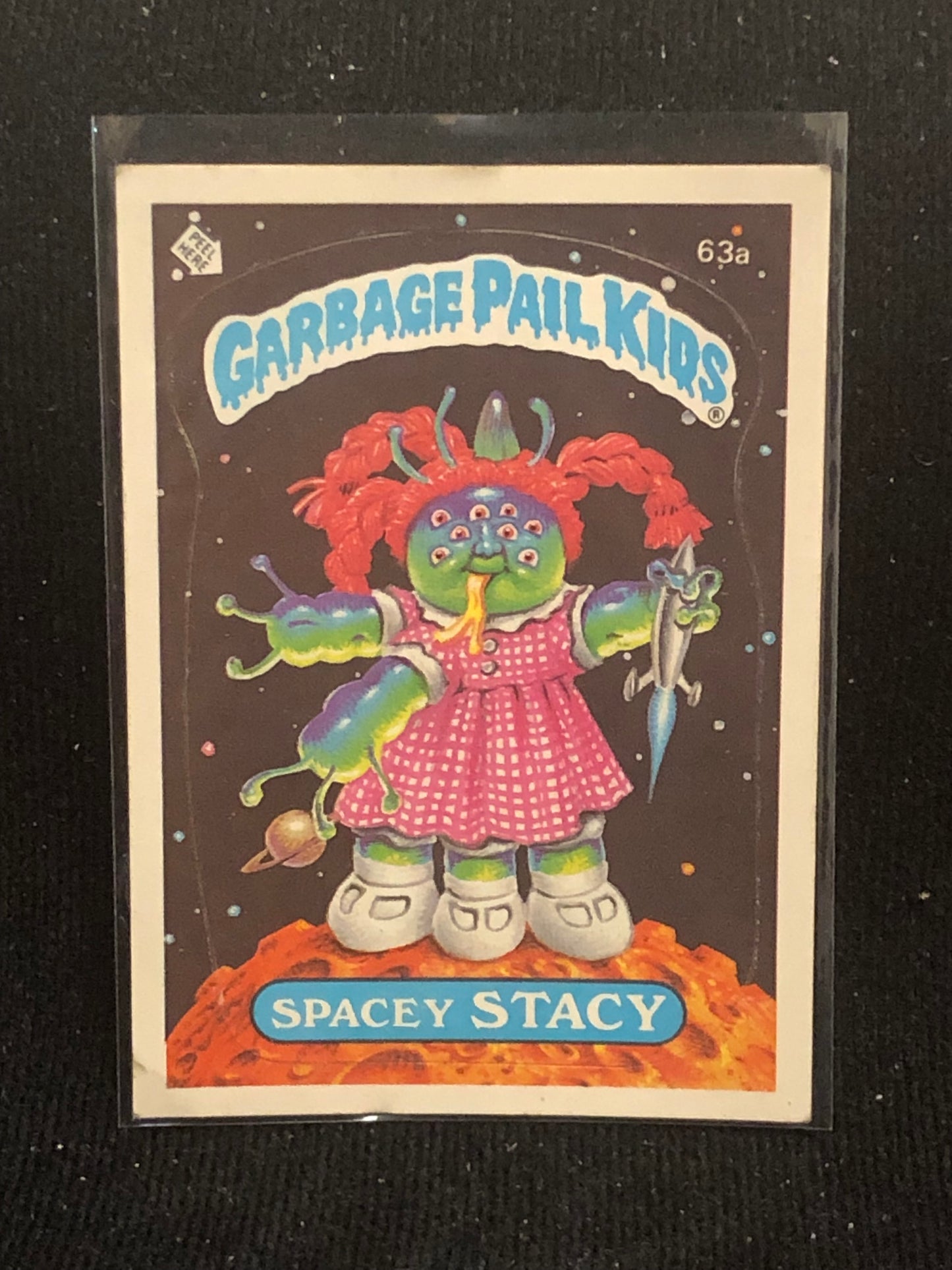 Garbage Pail Kids Original Series 2 (os2) 63a Spacey Stacy