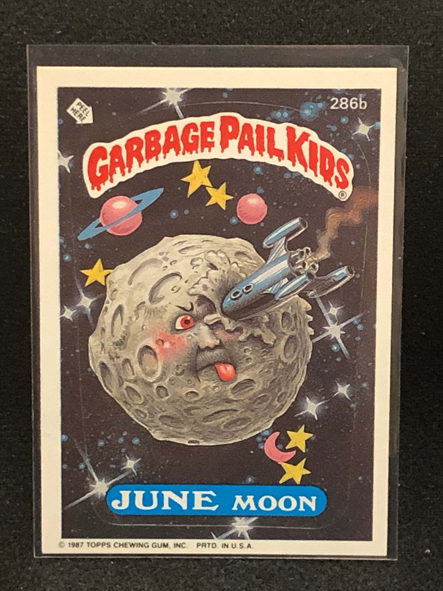 Garbage Pail Kids Original Series 7 (os7) 286b June Moon