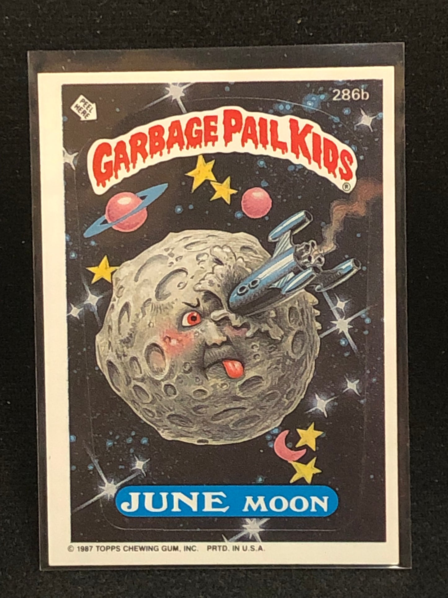 Garbage Pail Kids Original Series 7 (os7) 286b June Moon