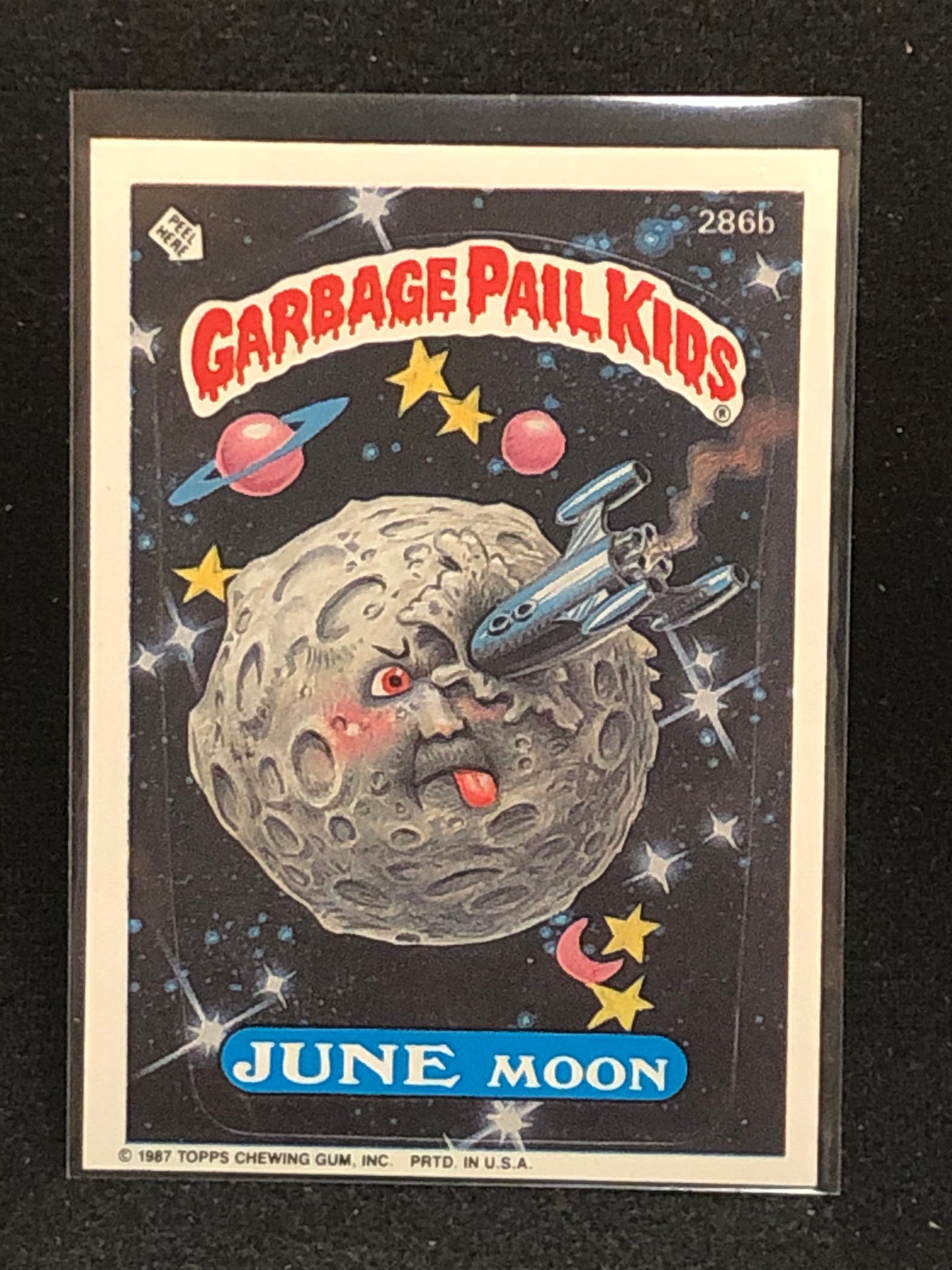 Garbage Pail Kids Original Series 7 (os7) 286b June Moon