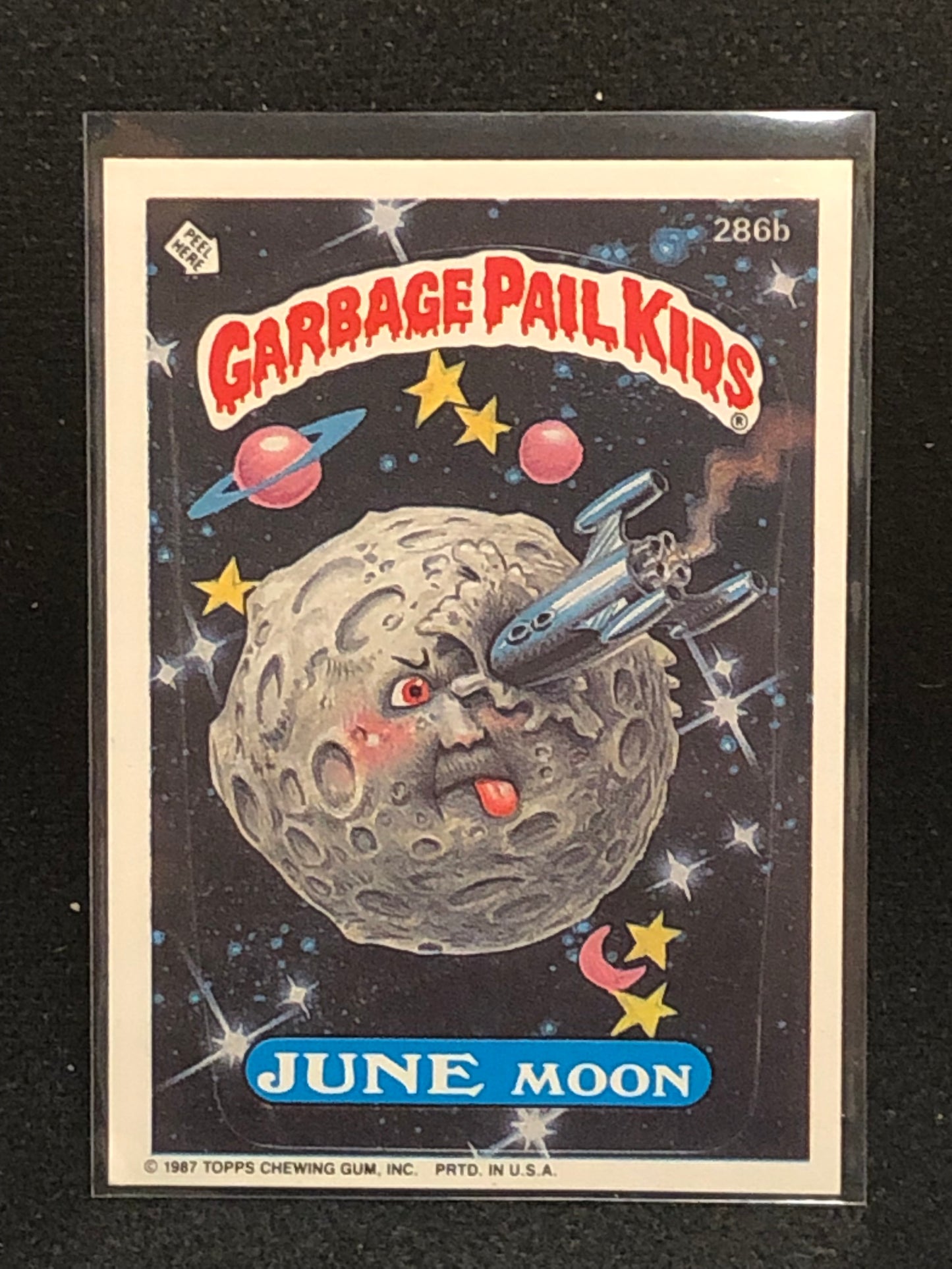 Garbage Pail Kids Original Series 7 (os7) 286b June Moon