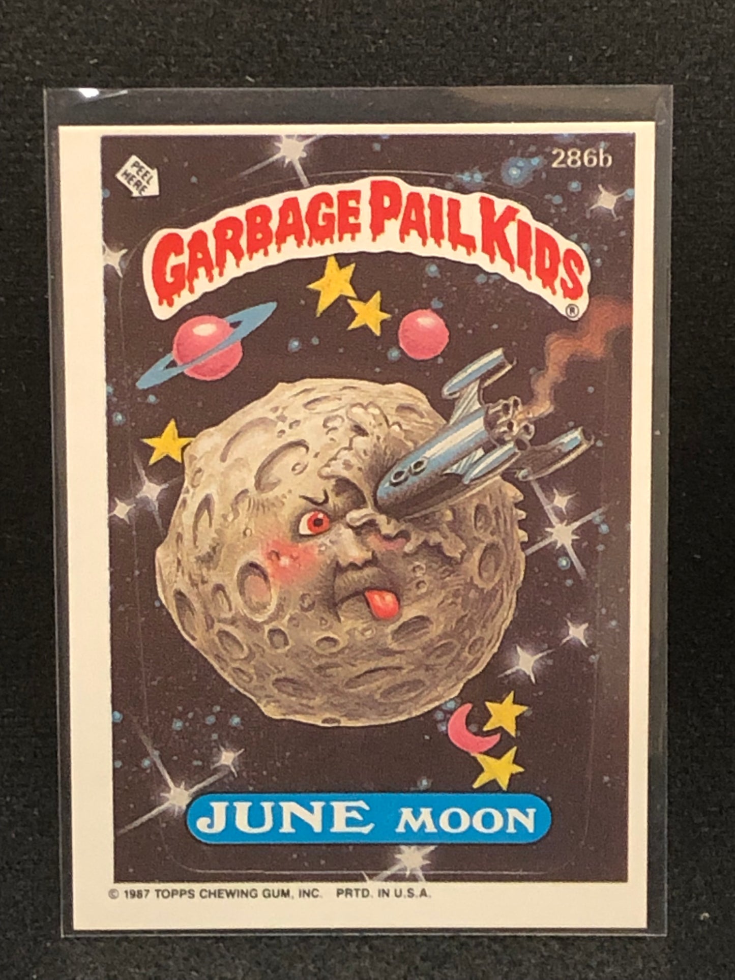 Garbage Pail Kids Original Series 7 (os7) 286b June Moon