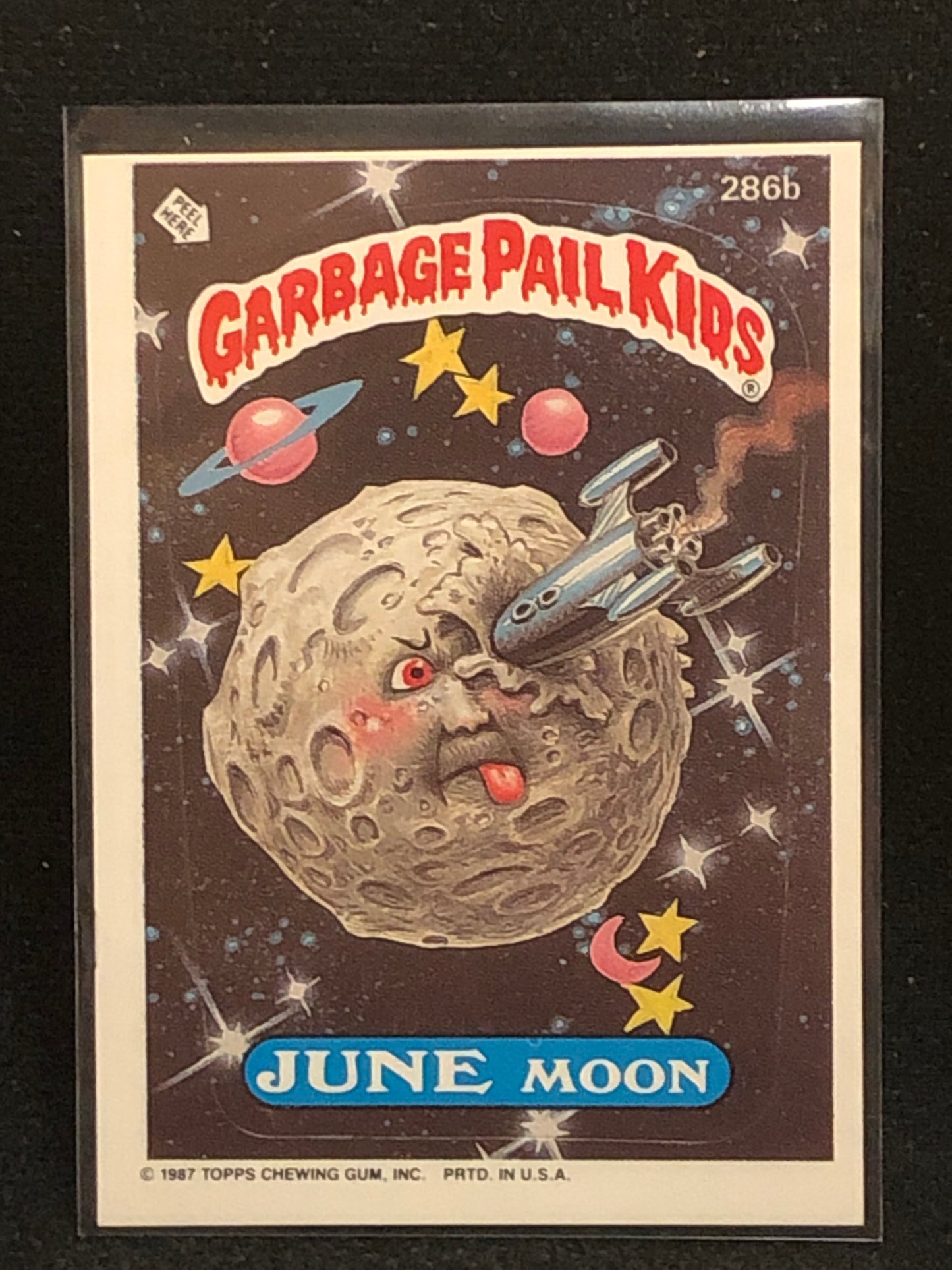 Garbage Pail Kids Original Series 7 (os7) 286b June Moon