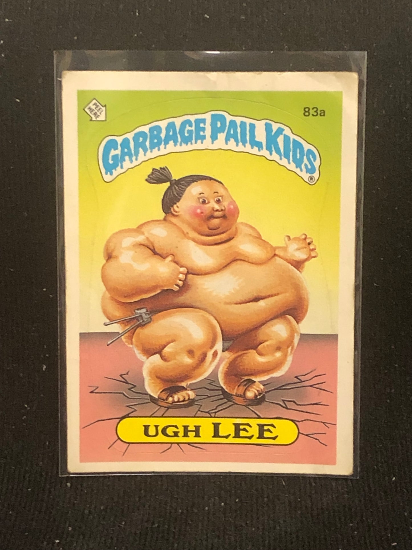 Garbage Pail Kids Original Series 2 (os2) 83a Ugh Lee