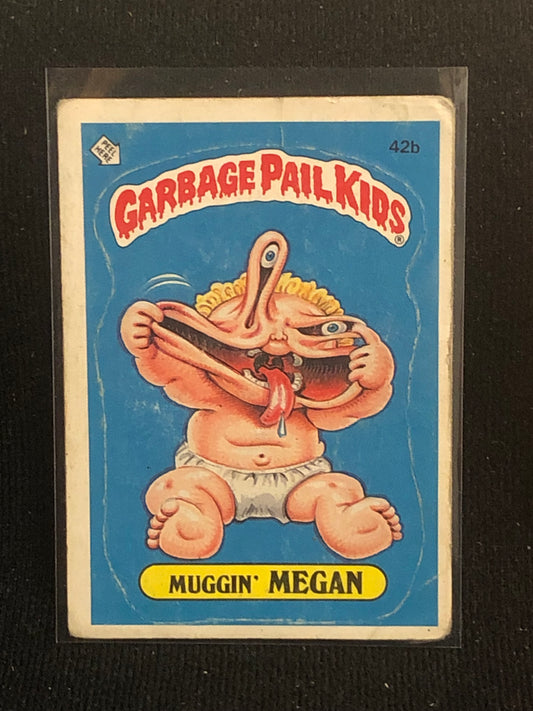 Garbage Pail Kids Original Series 2 (os2) 42b Muggin Megan