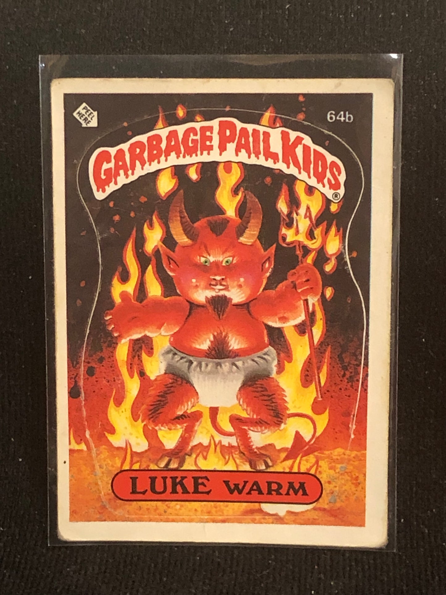 Garbage Pail Kids Original Series 2 (os2) 64b Luke Warm