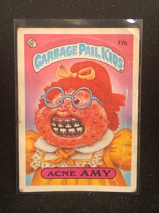 Garbage Pail Kids Original Series 2 (os2) 77b Acne Amy