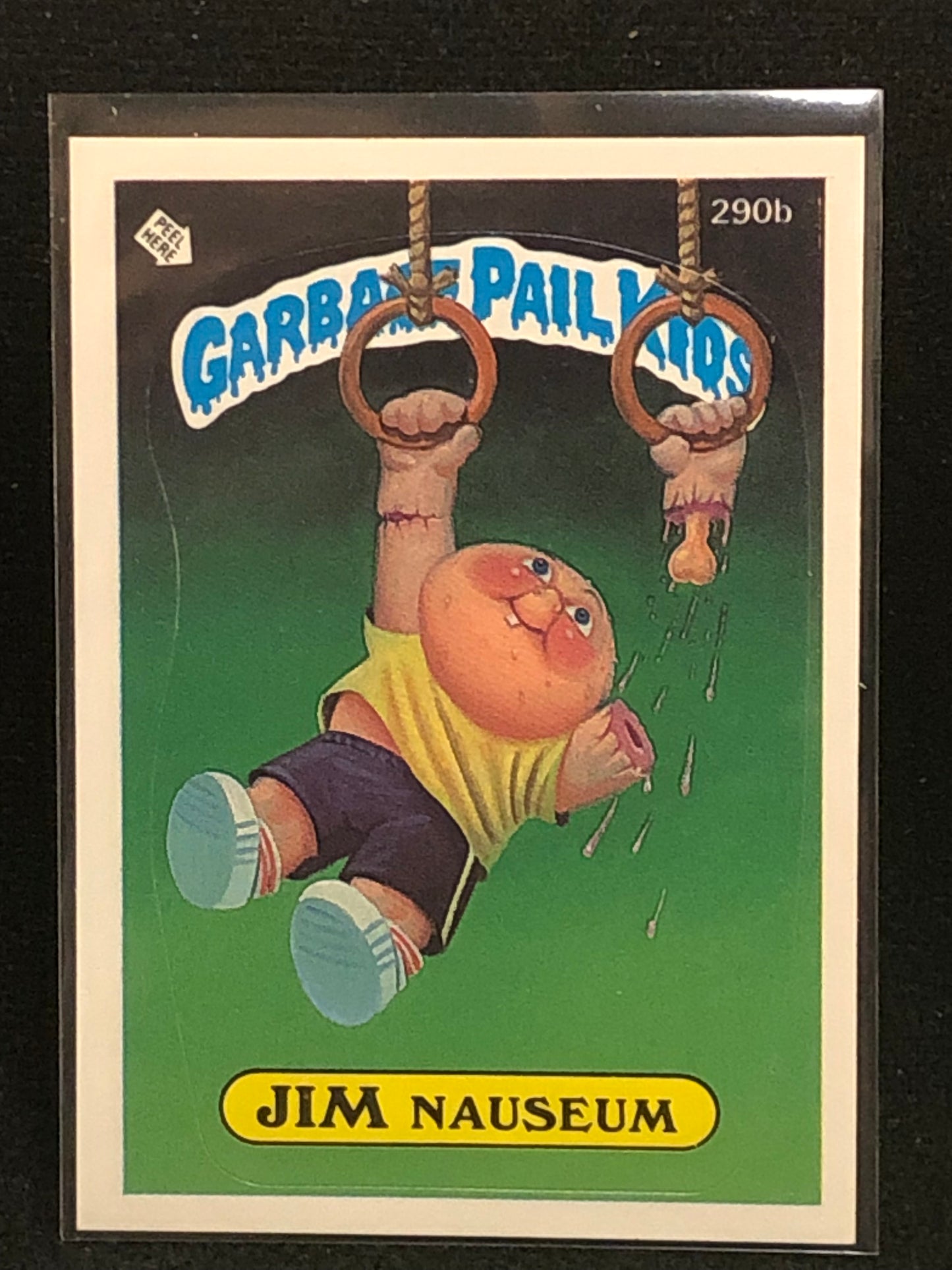 Garbage Pail Kids Original Series 7 (os7) 290b Jim Nauseum