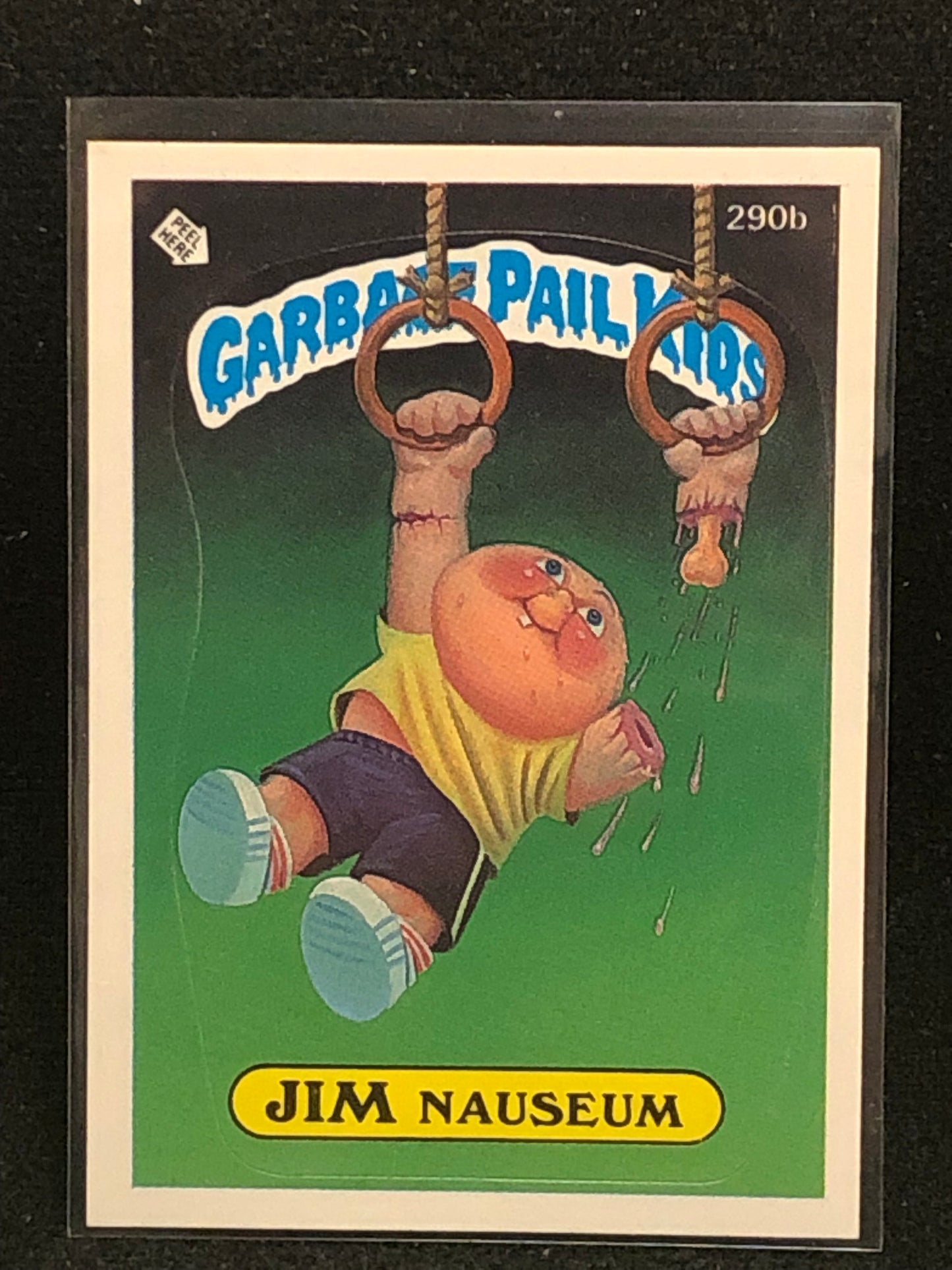 Garbage Pail Kids Original Series 7 (os7) 290b Jim Nauseum