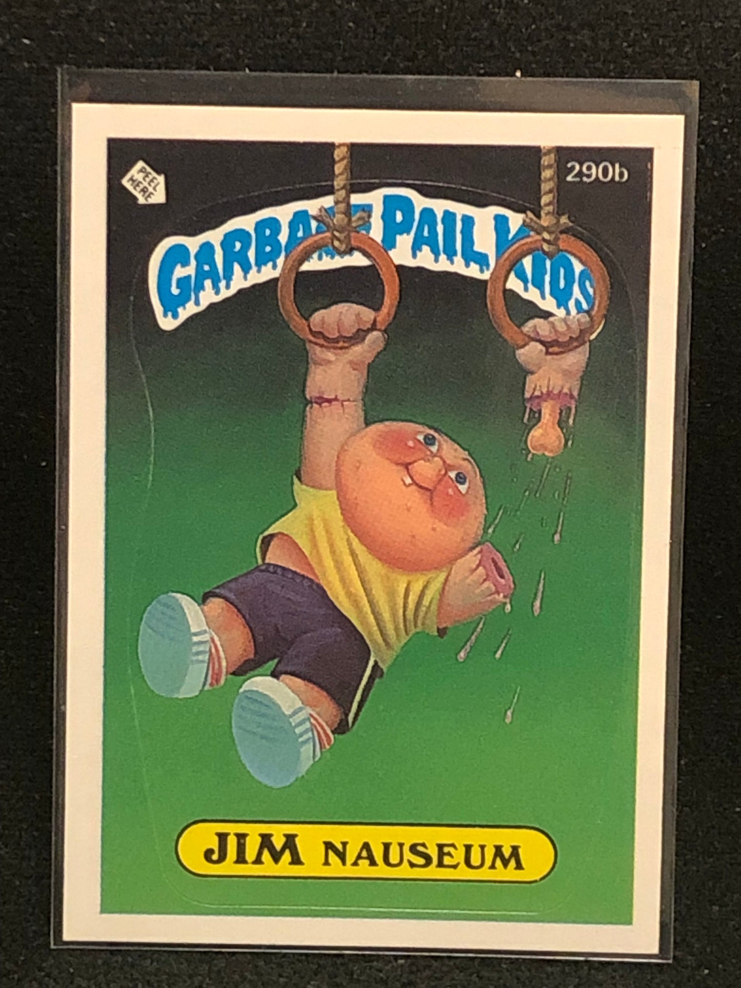 Garbage Pail Kids Original Series 7 (os7) 290b Jim Nauseum