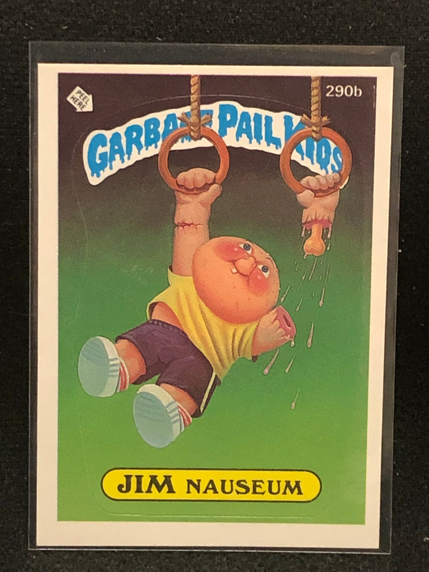 Garbage Pail Kids Original Series 7 (os7) 290b Jim Nauseum