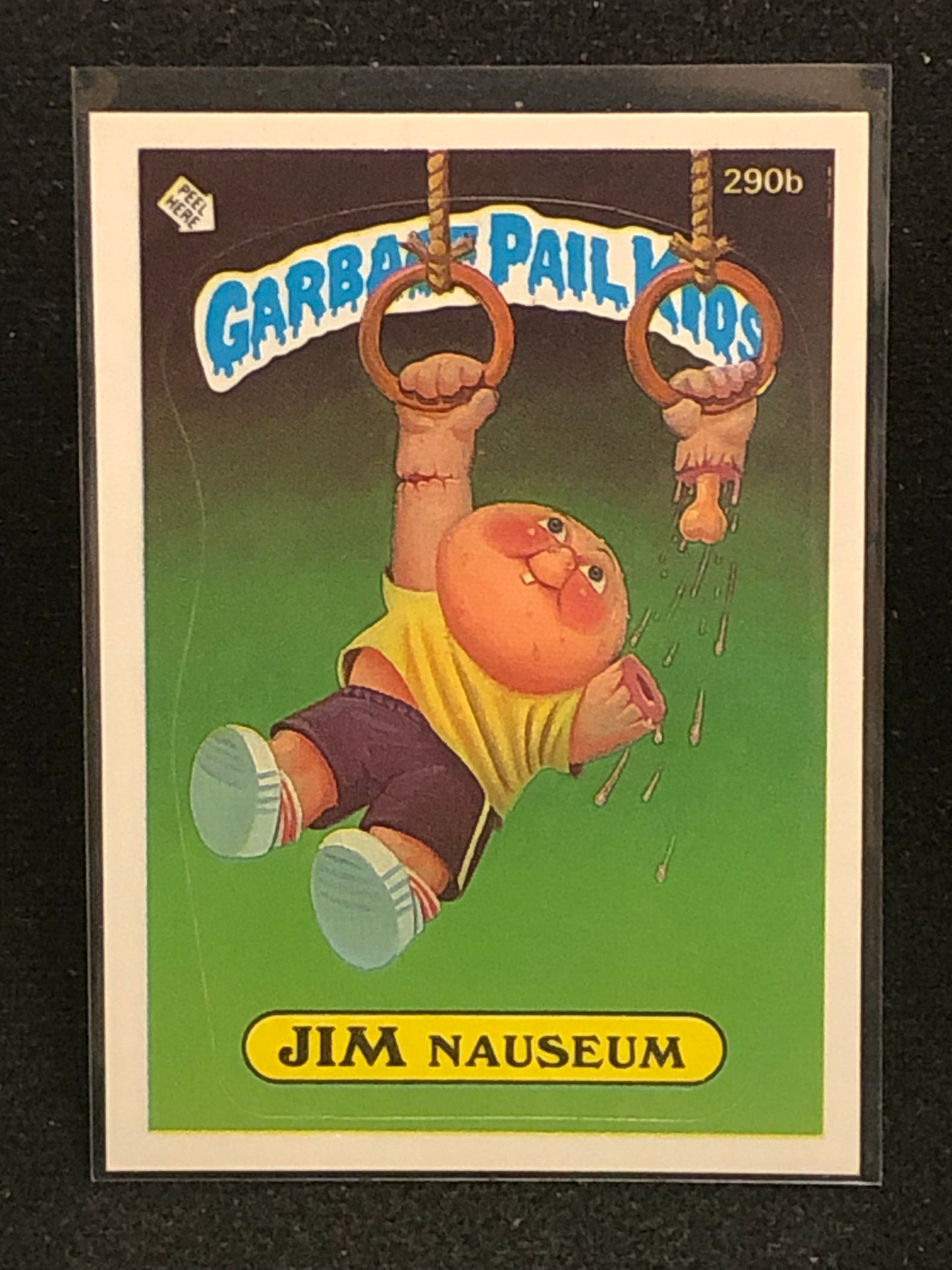 Garbage Pail Kids Original Series 7 (os7) 290b Jim Nauseum