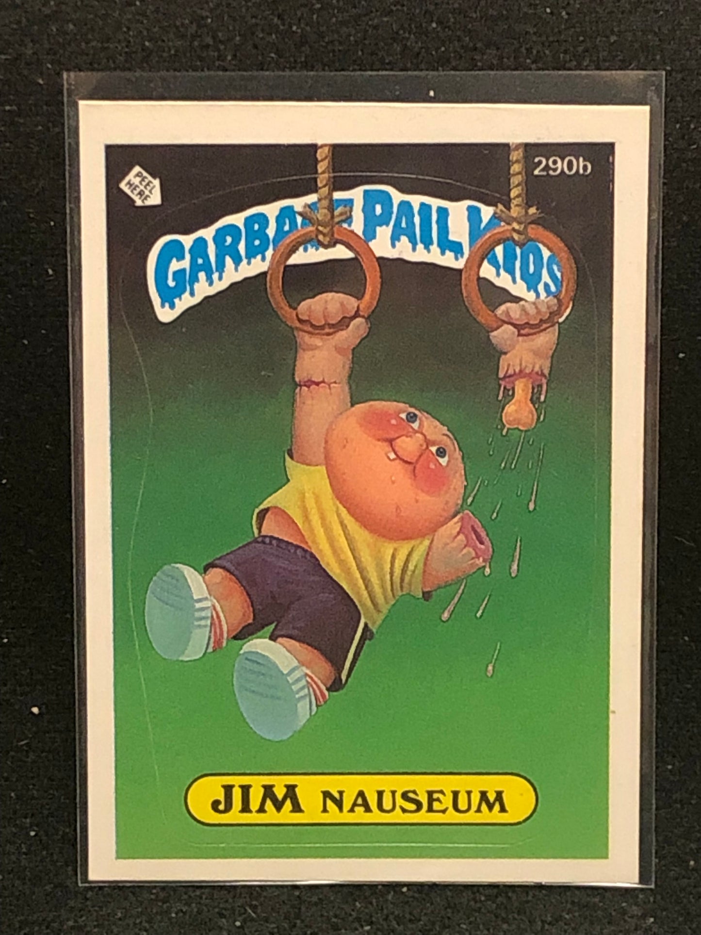 Garbage Pail Kids Original Series 7 (os7) 290b Jim Nauseum