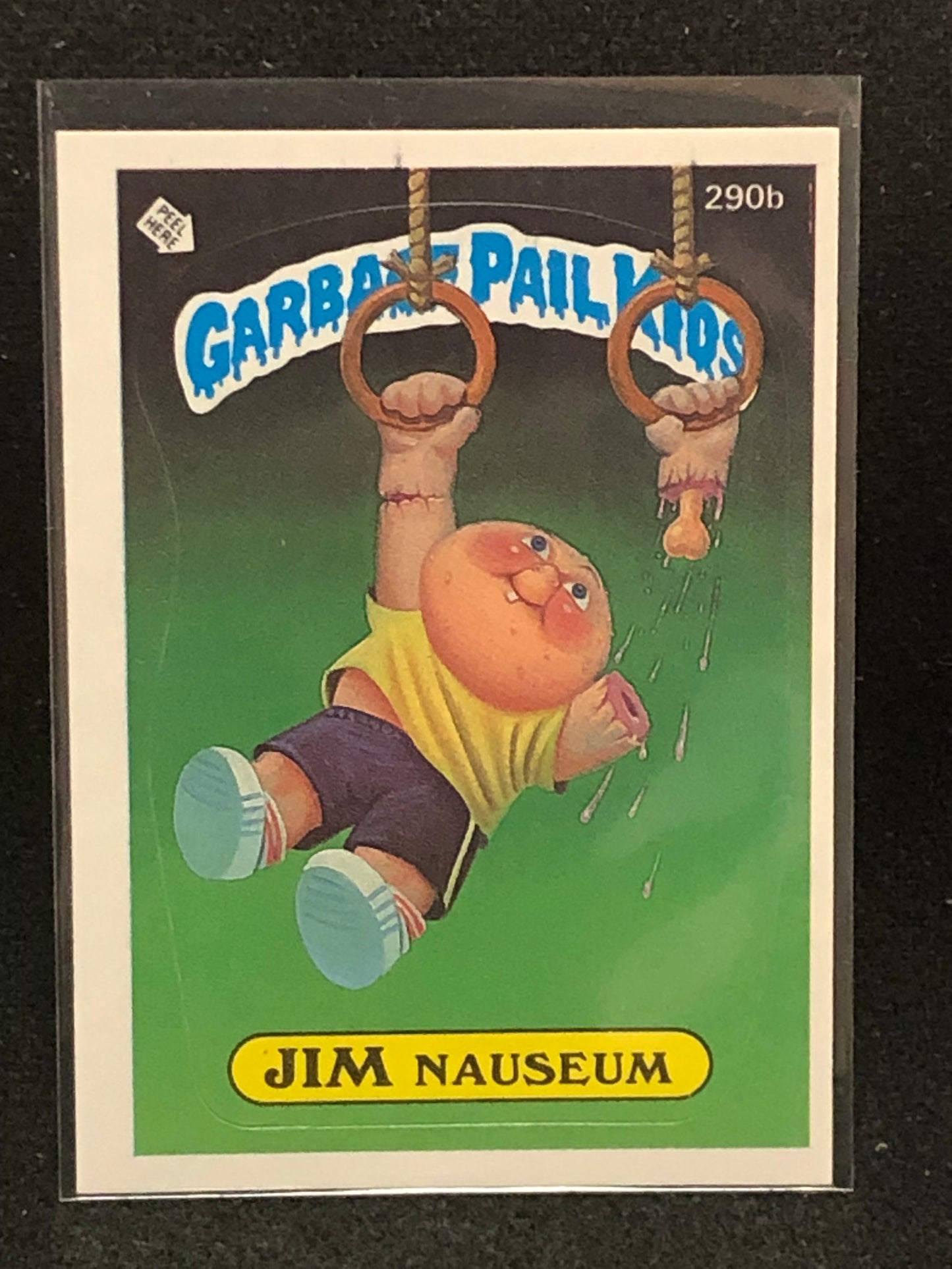 Garbage Pail Kids Original Series 7 (os7) 290b Jim Nauseum