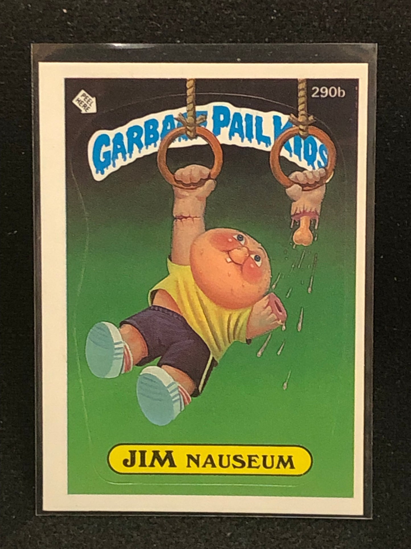 Garbage Pail Kids Original Series 7 (os7) 290b Jim Nauseum