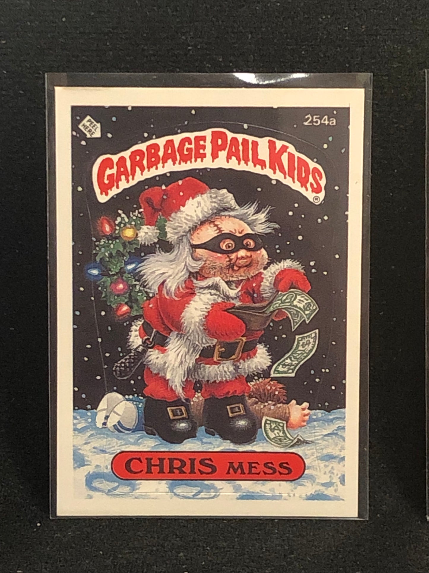 Garbage Pail Kids Original Series 7 (os7) 254a Chris Mess